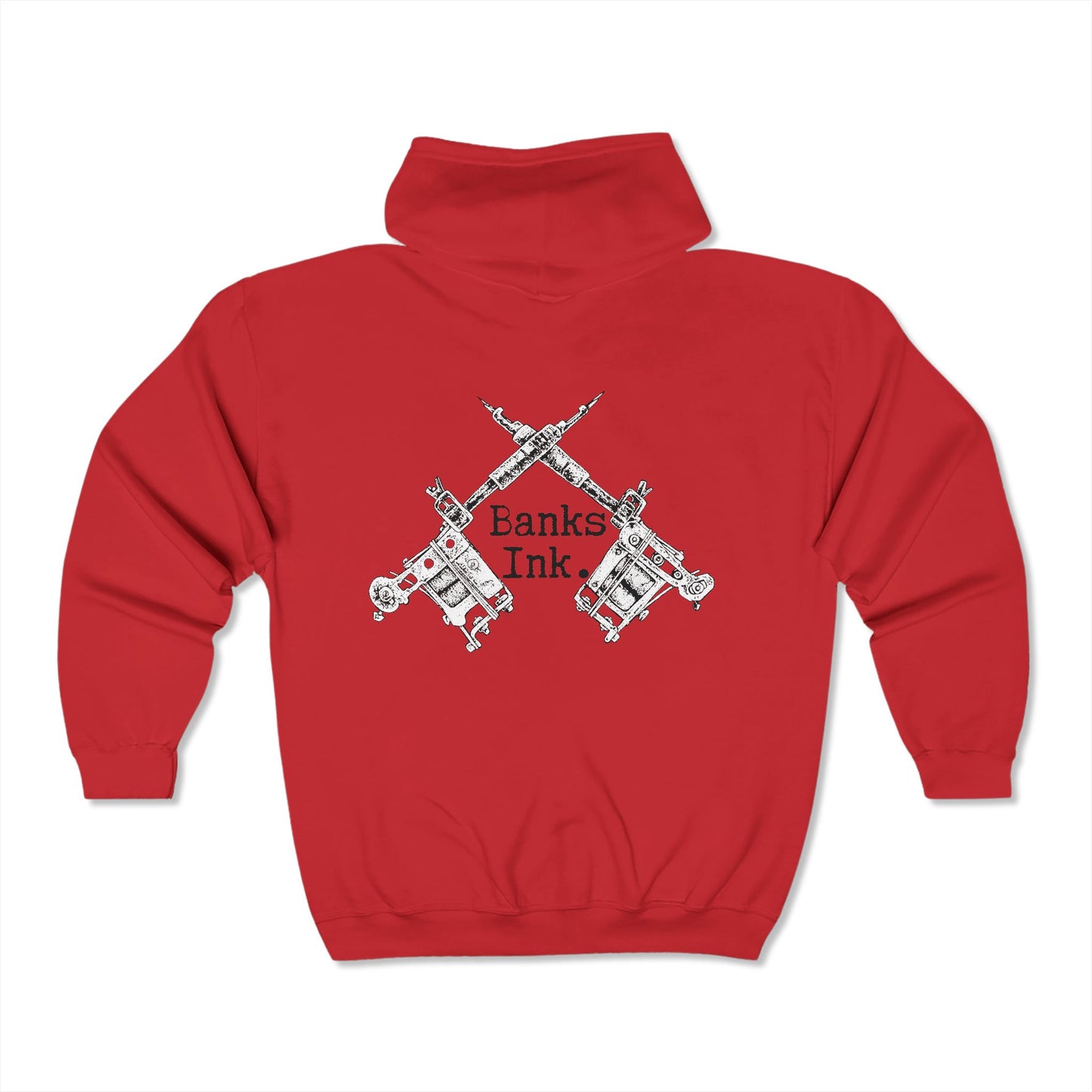 Banks Ink. Zip Hoodie