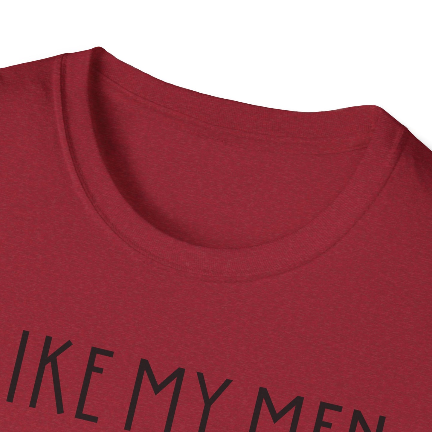 I Like My Men Fictional T-Shirt