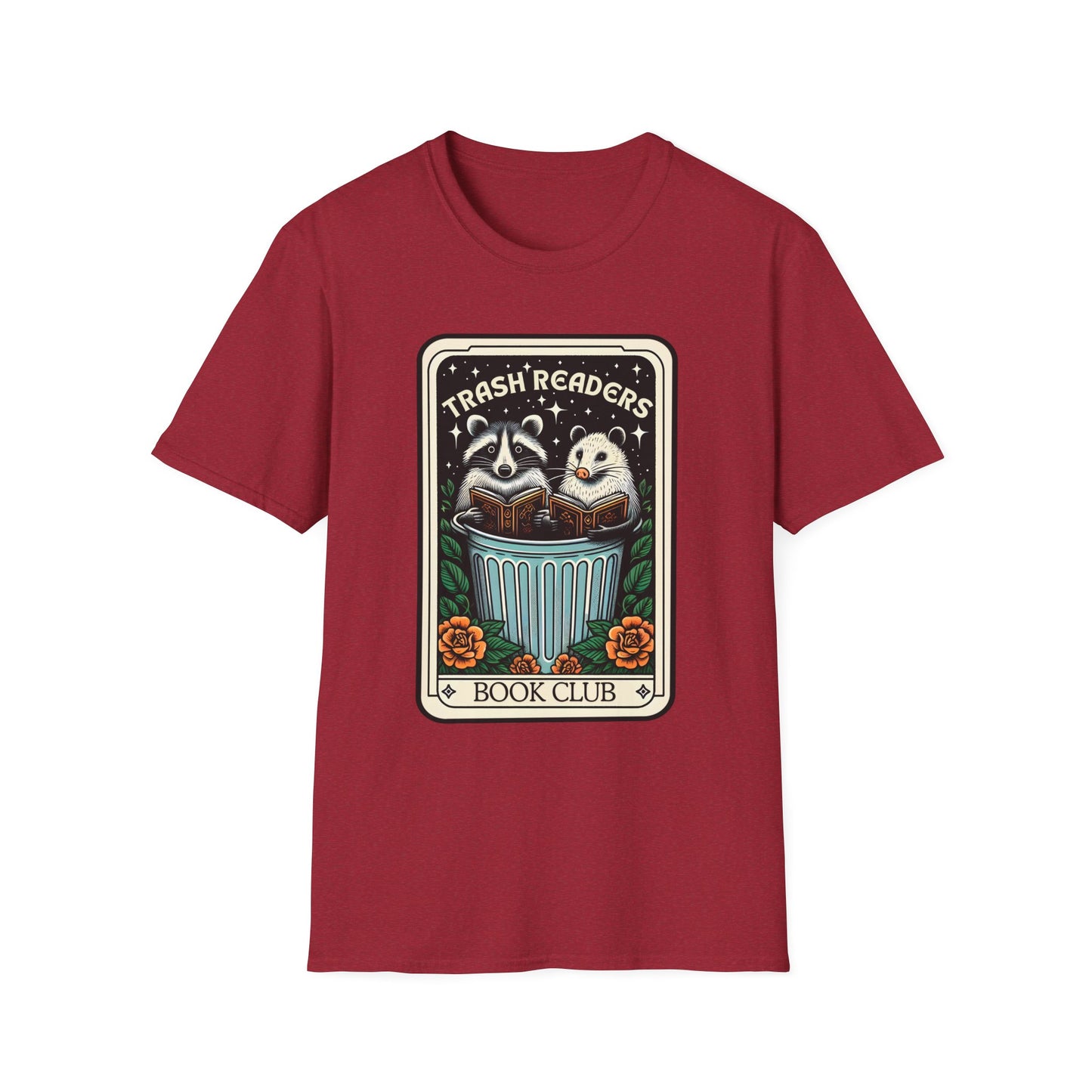 Trash Readers Book Club Tarot Card T-Shirt