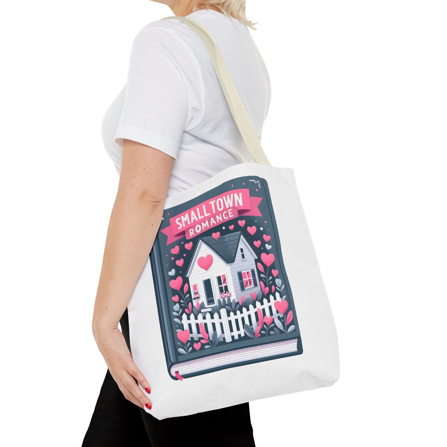 Small Town Romance Book - Tote Bag