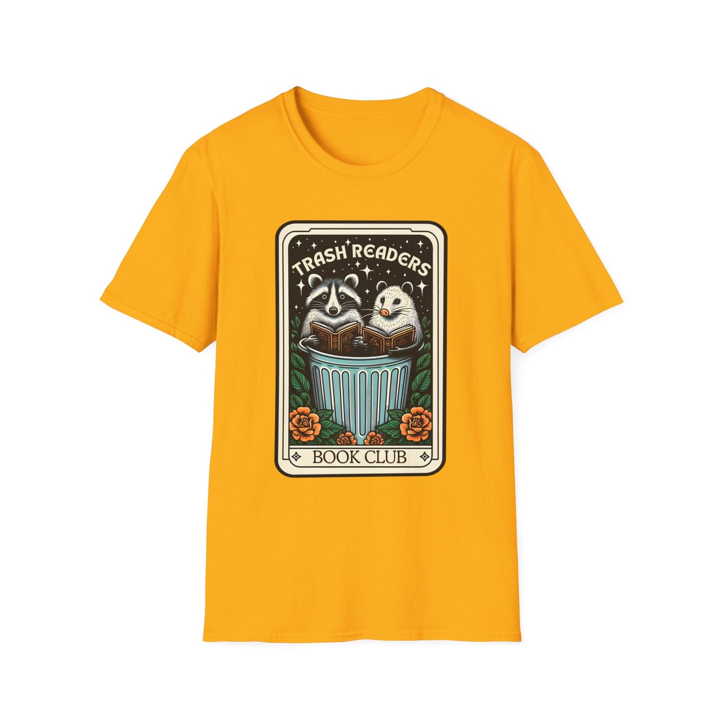 Trash Readers Book Club Tarot Card T-Shirt