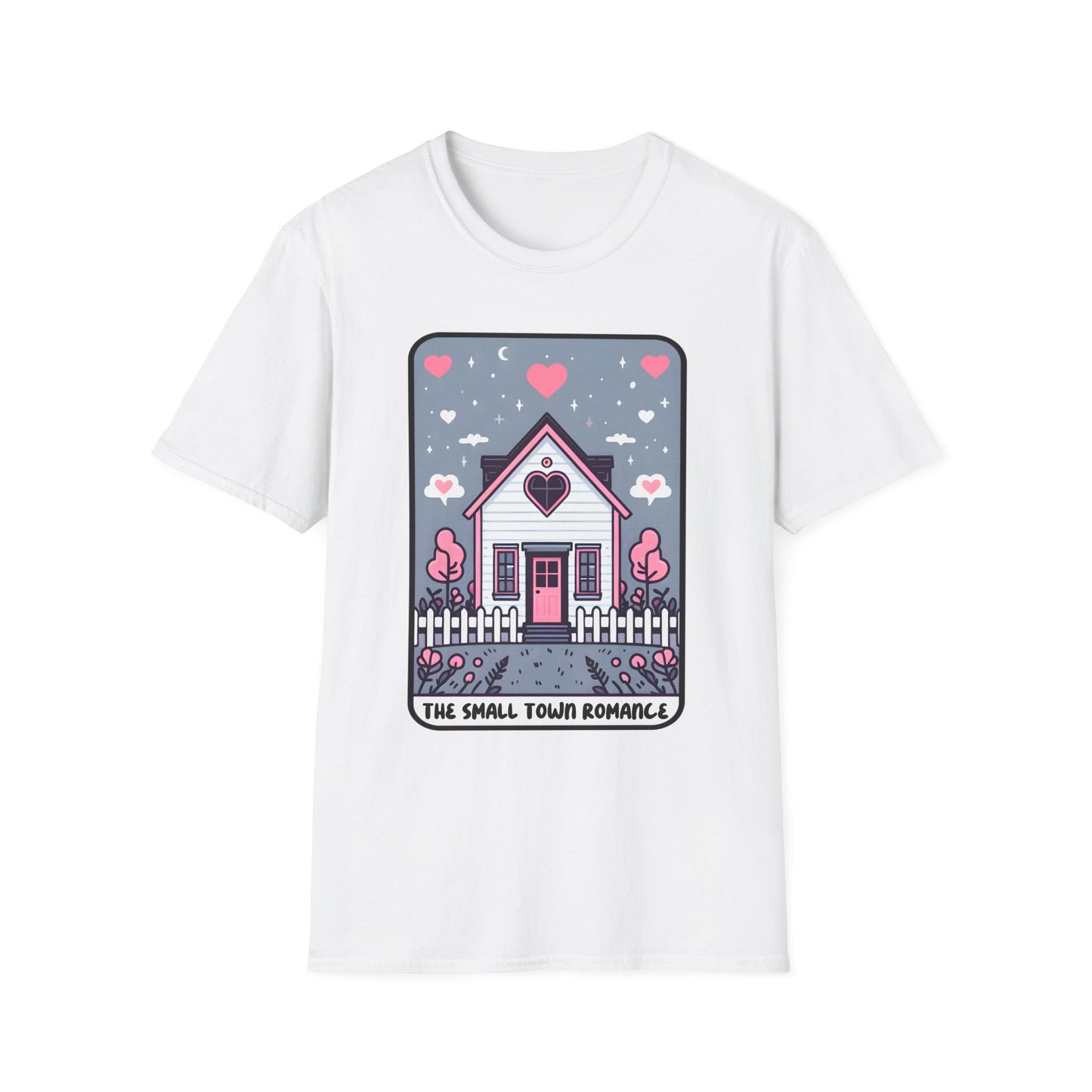 Small Town Romance Tarot Card T-Shirt