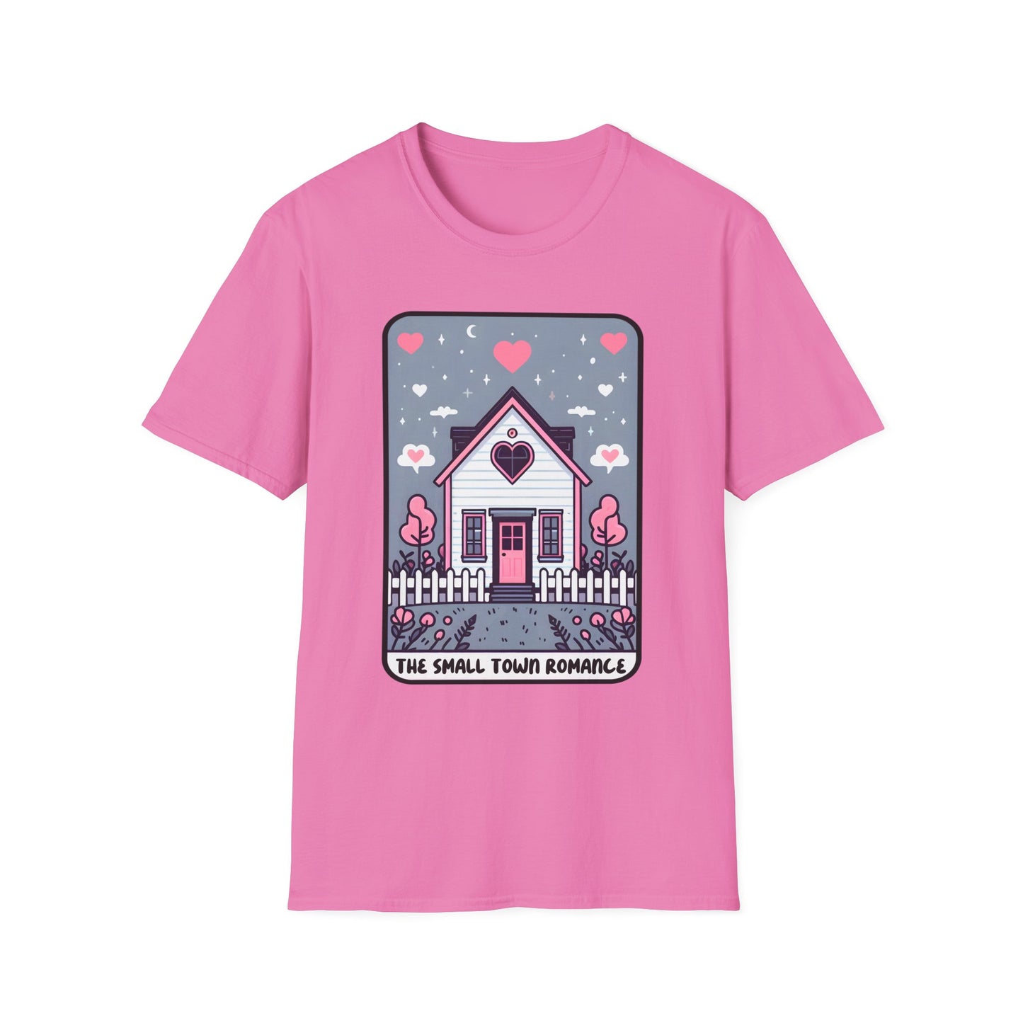 Small Town Romance Tarot Card T-Shirt