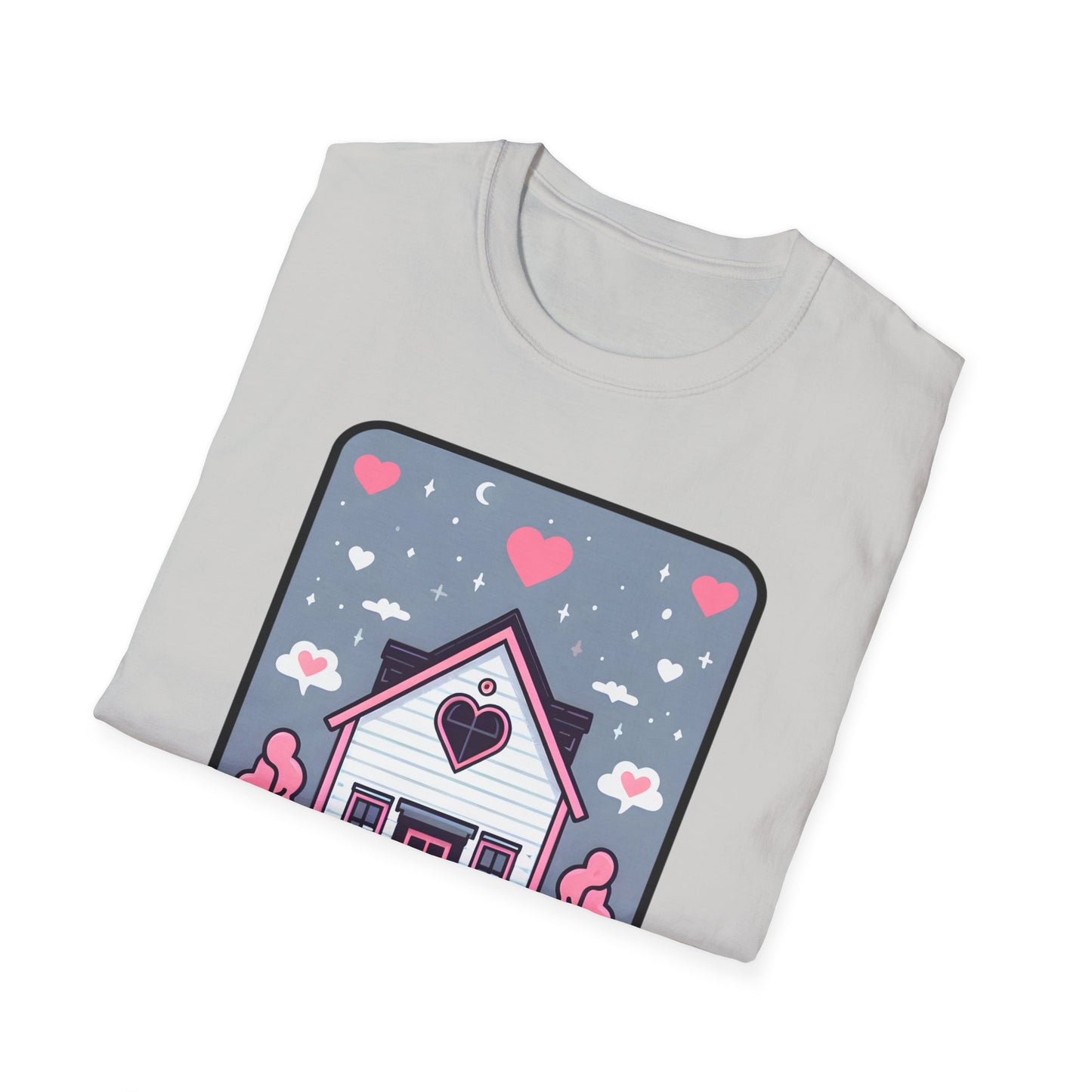 Small Town Romance Tarot Card T-Shirt