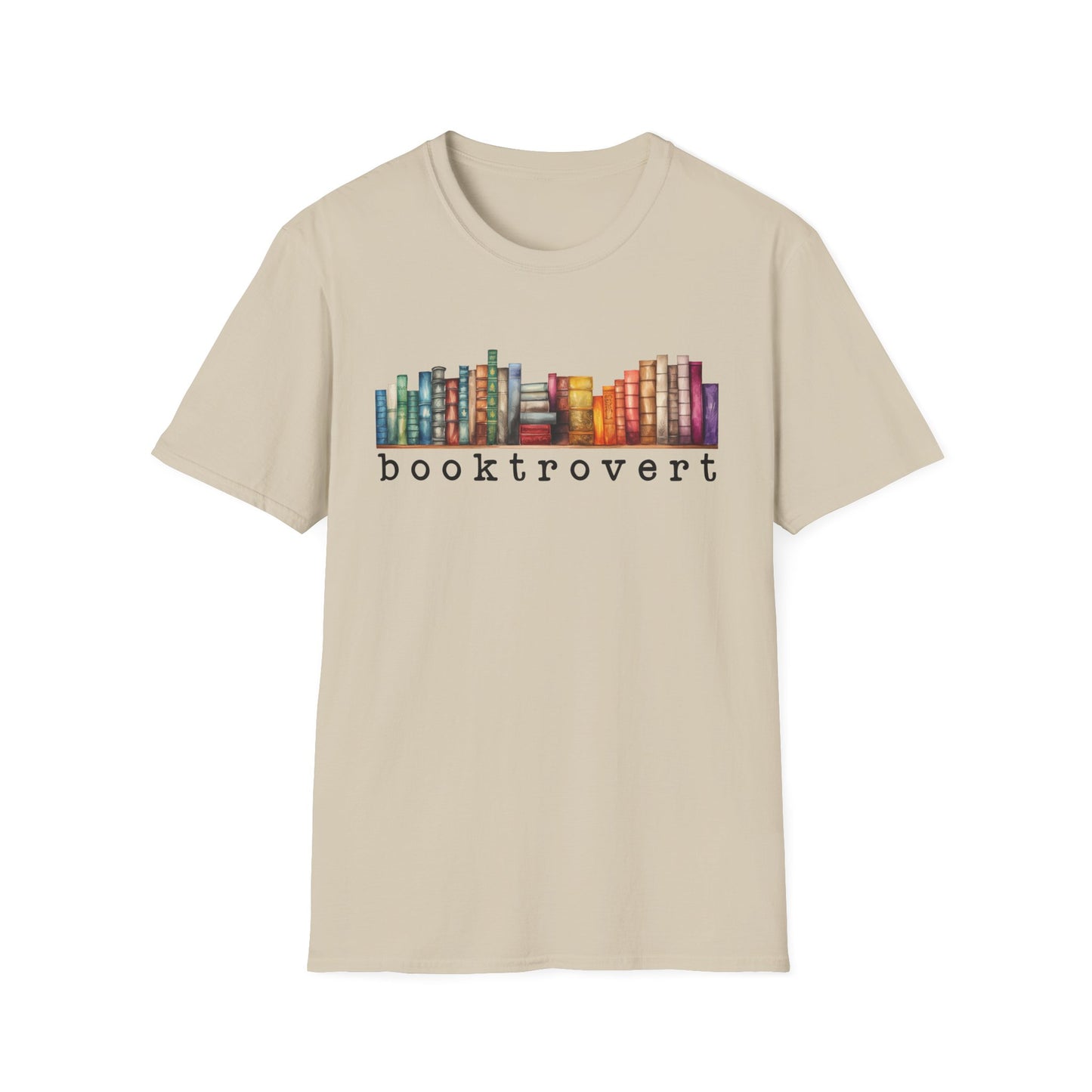 Rainbow Shelf Booktrovert T-Shirt