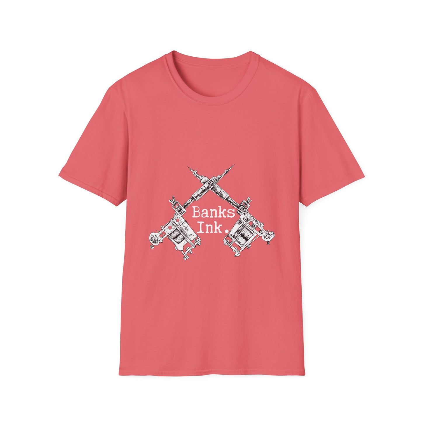 Banks Ink. T-Shirt (White Logo)