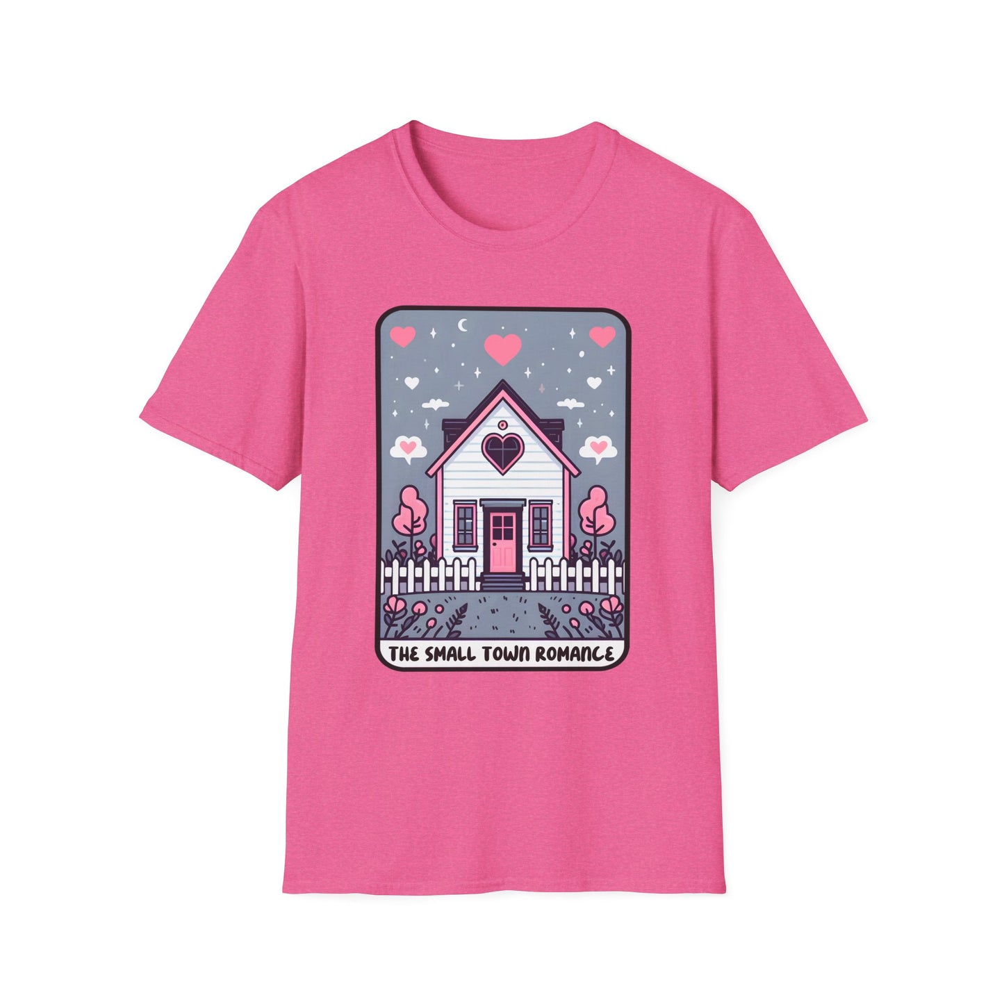 Small Town Romance Tarot Card T-Shirt