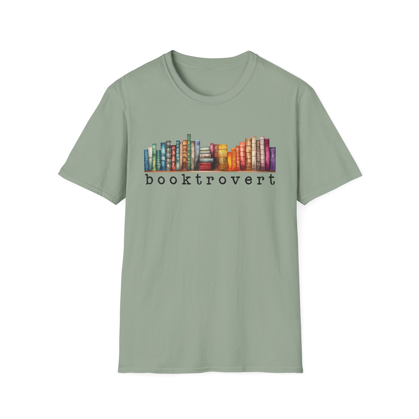 Rainbow Shelf Booktrovert T-Shirt