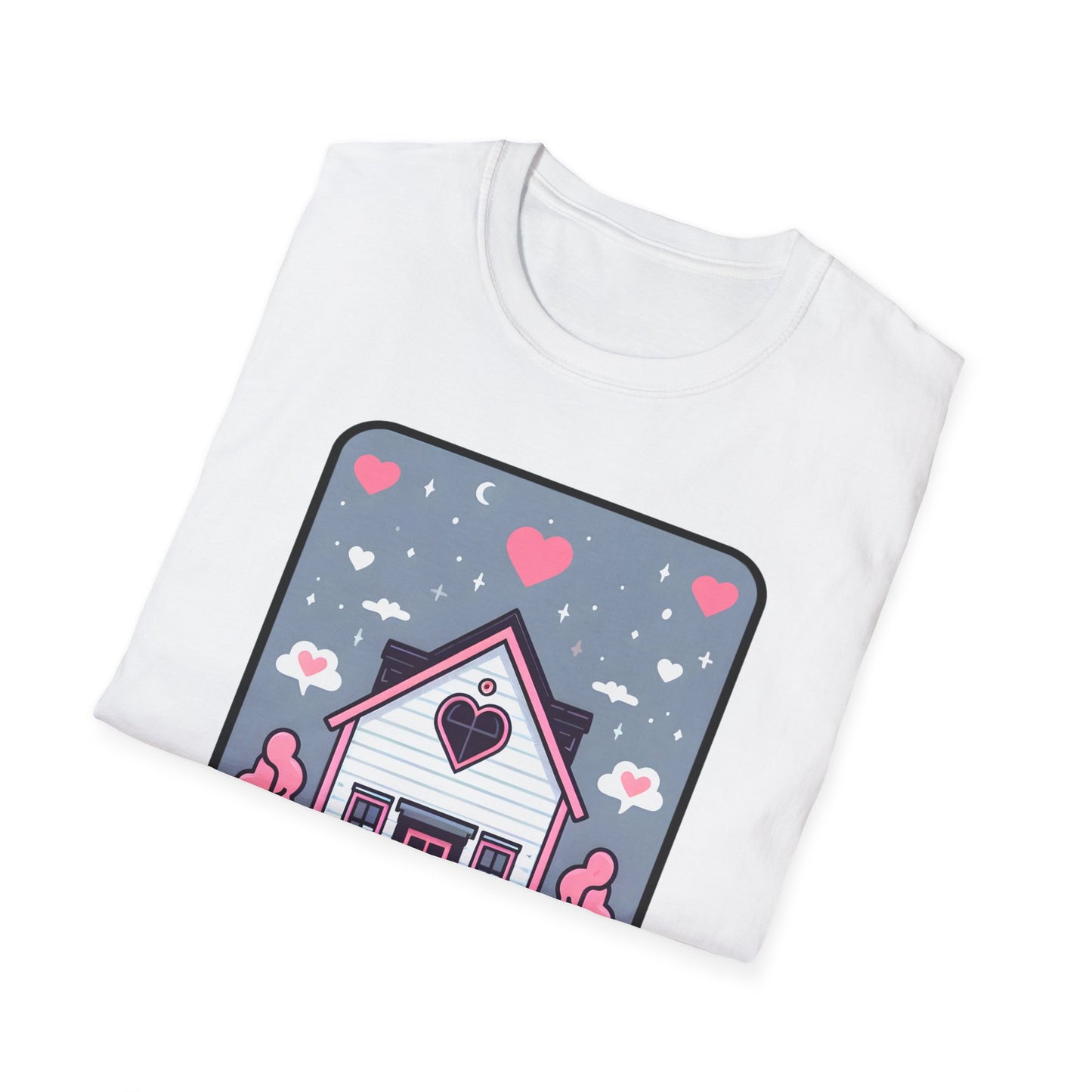 Small Town Romance Tarot Card T-Shirt