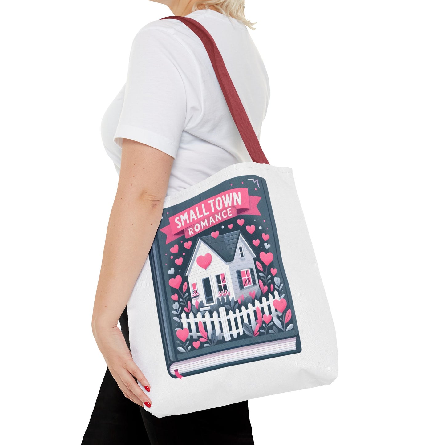 Small Town Romance Book - Tote Bag