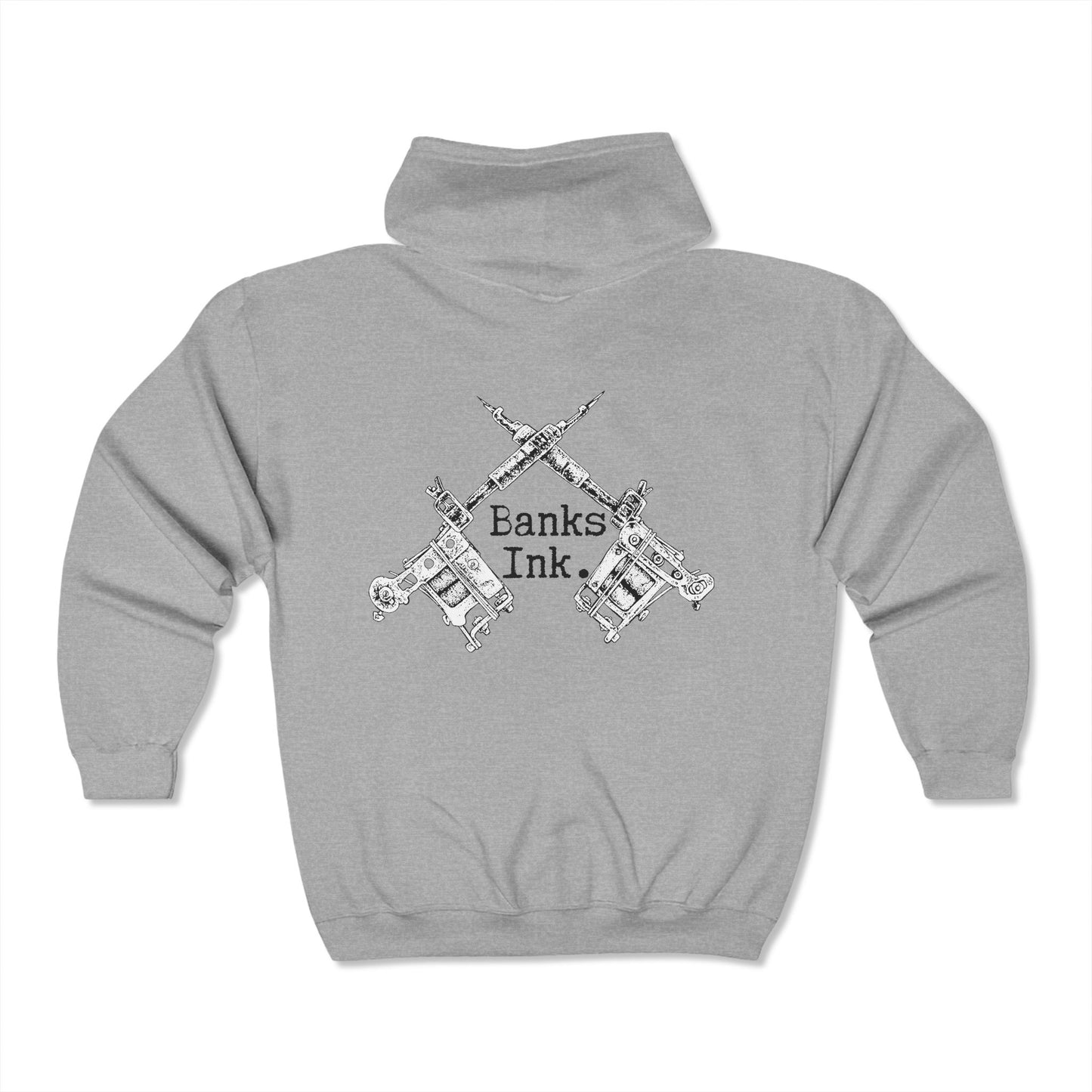 Banks Ink. Zip Hoodie
