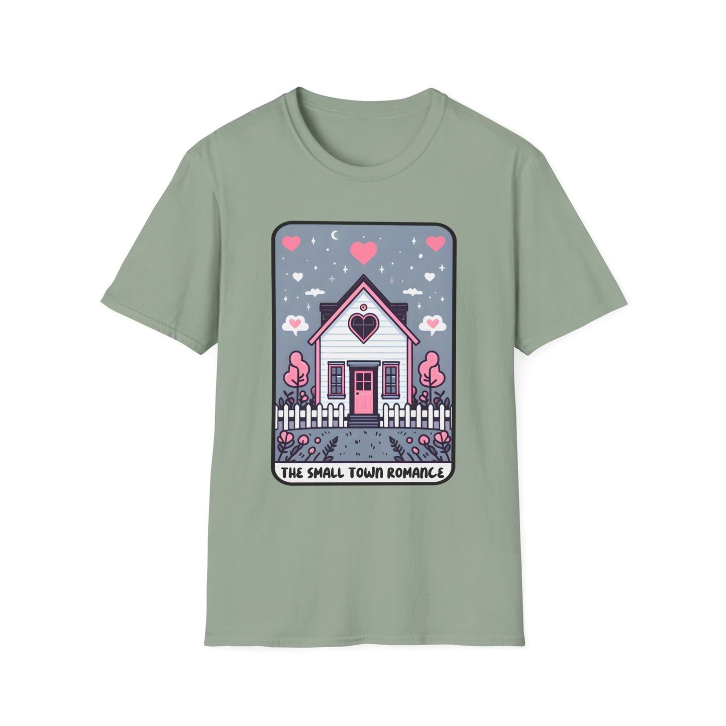 Small Town Romance Tarot Card T-Shirt