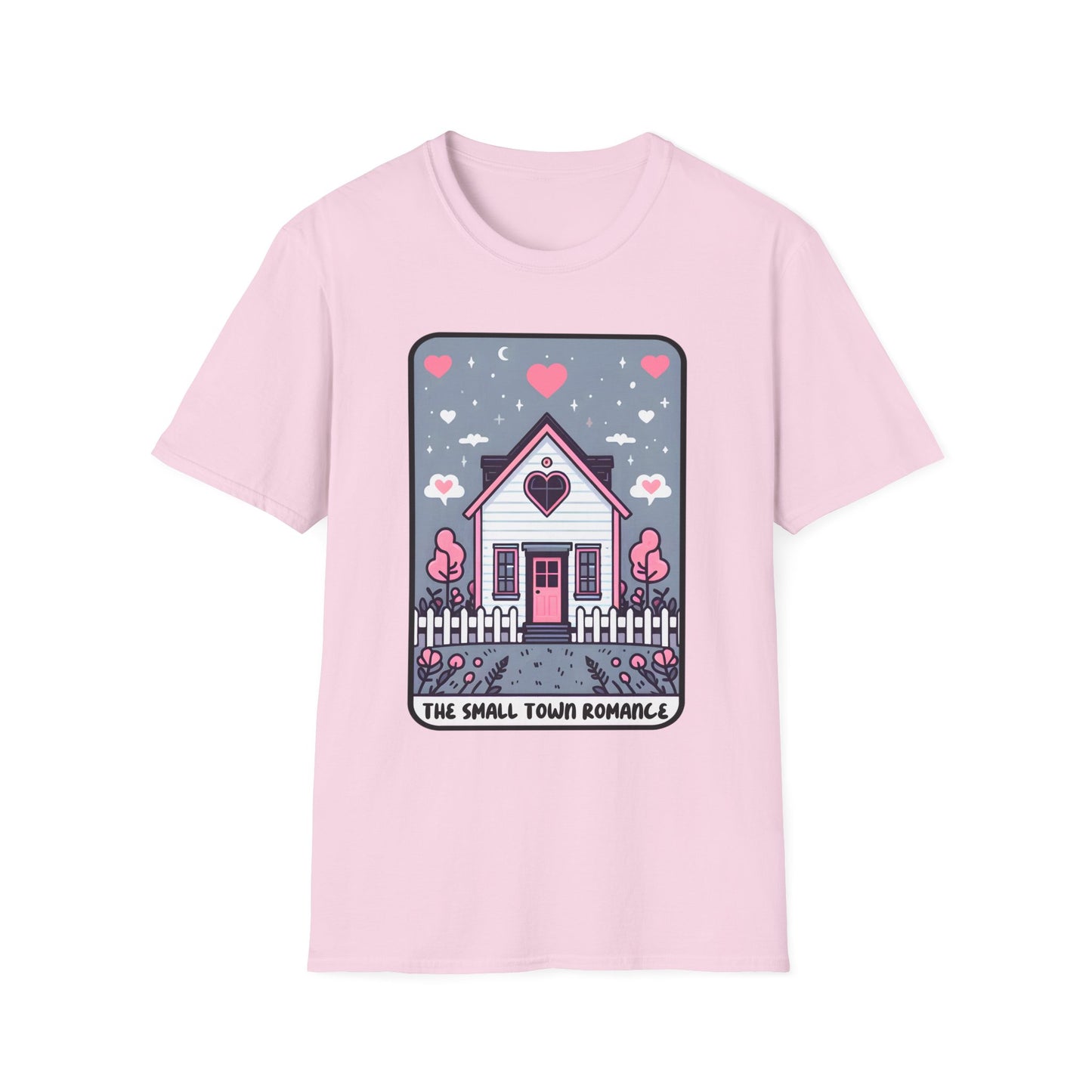 Small Town Romance Tarot Card T-Shirt