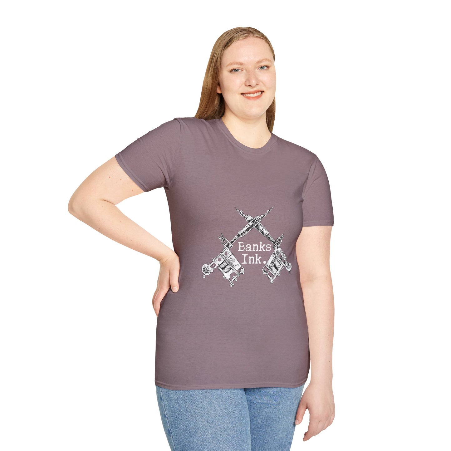 Banks Ink. T-Shirt (White Logo)