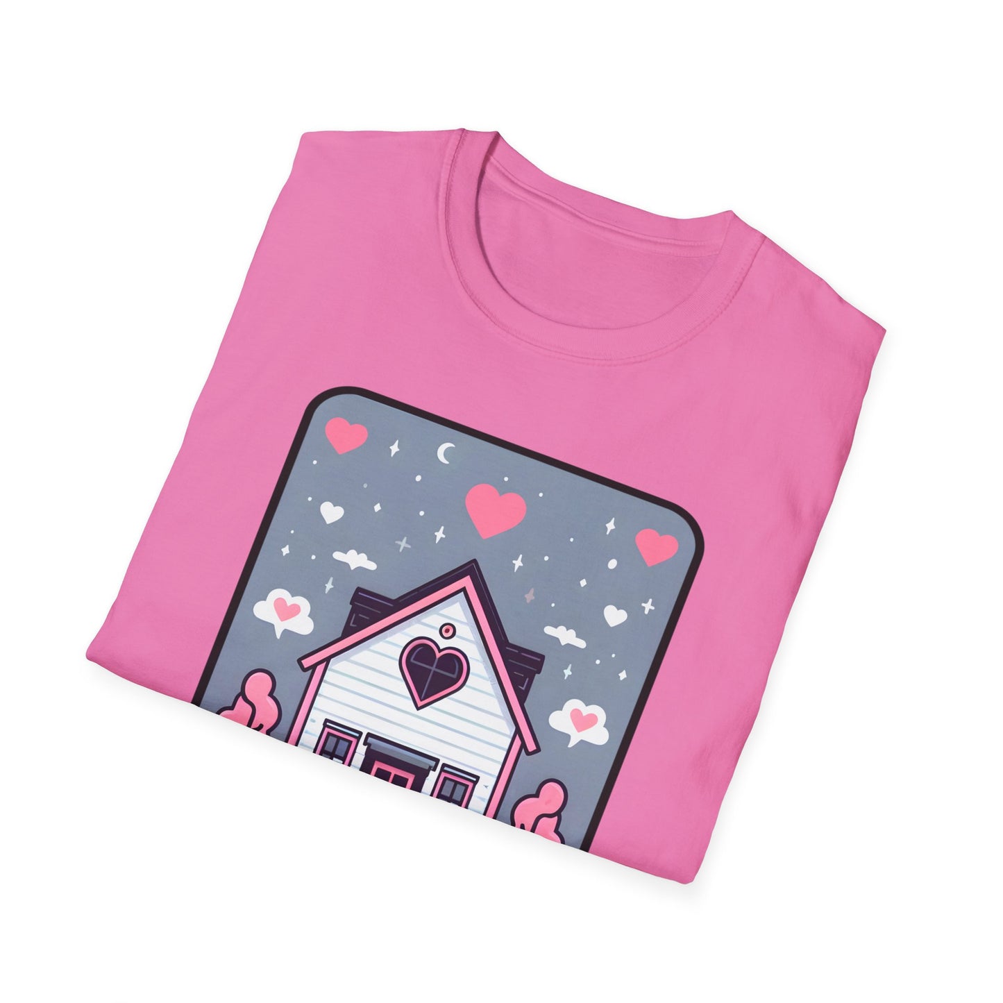 Small Town Romance Tarot Card T-Shirt