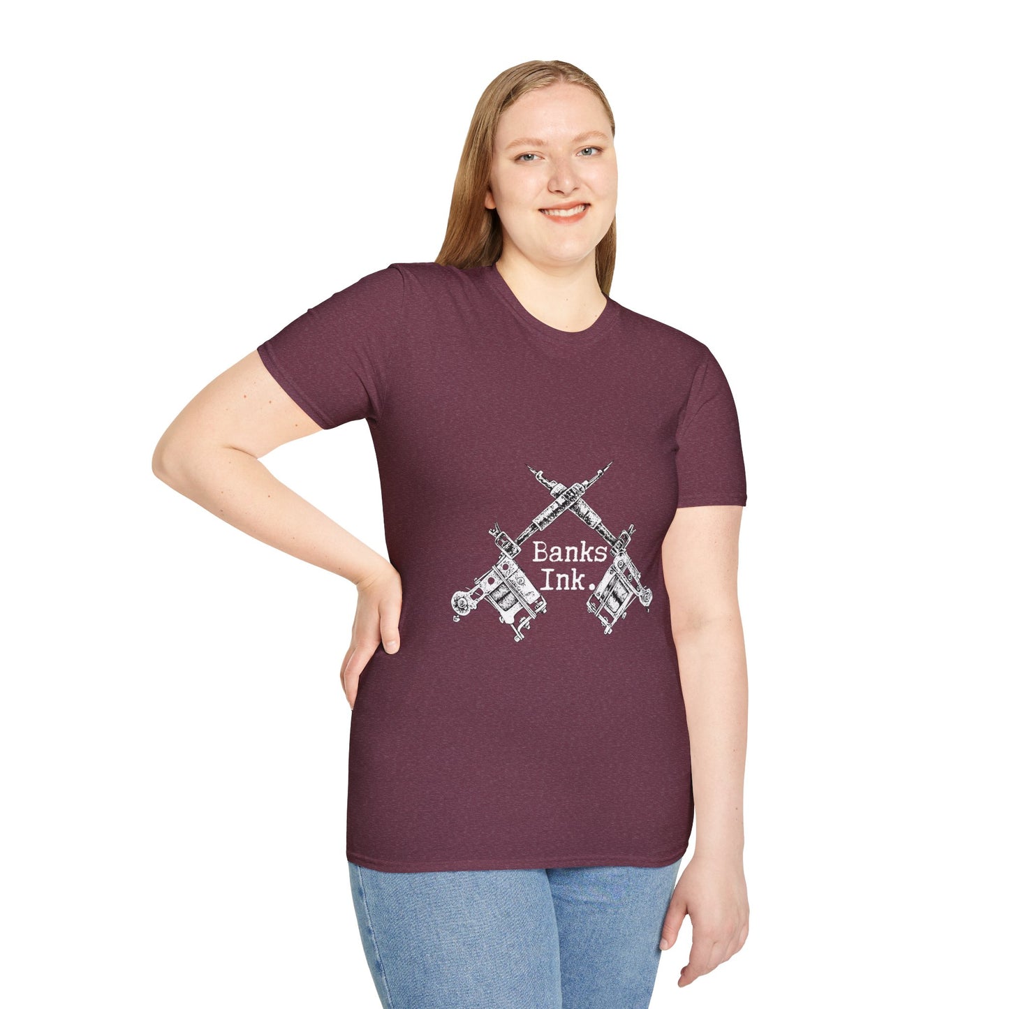 Banks Ink. T-Shirt (White Logo)