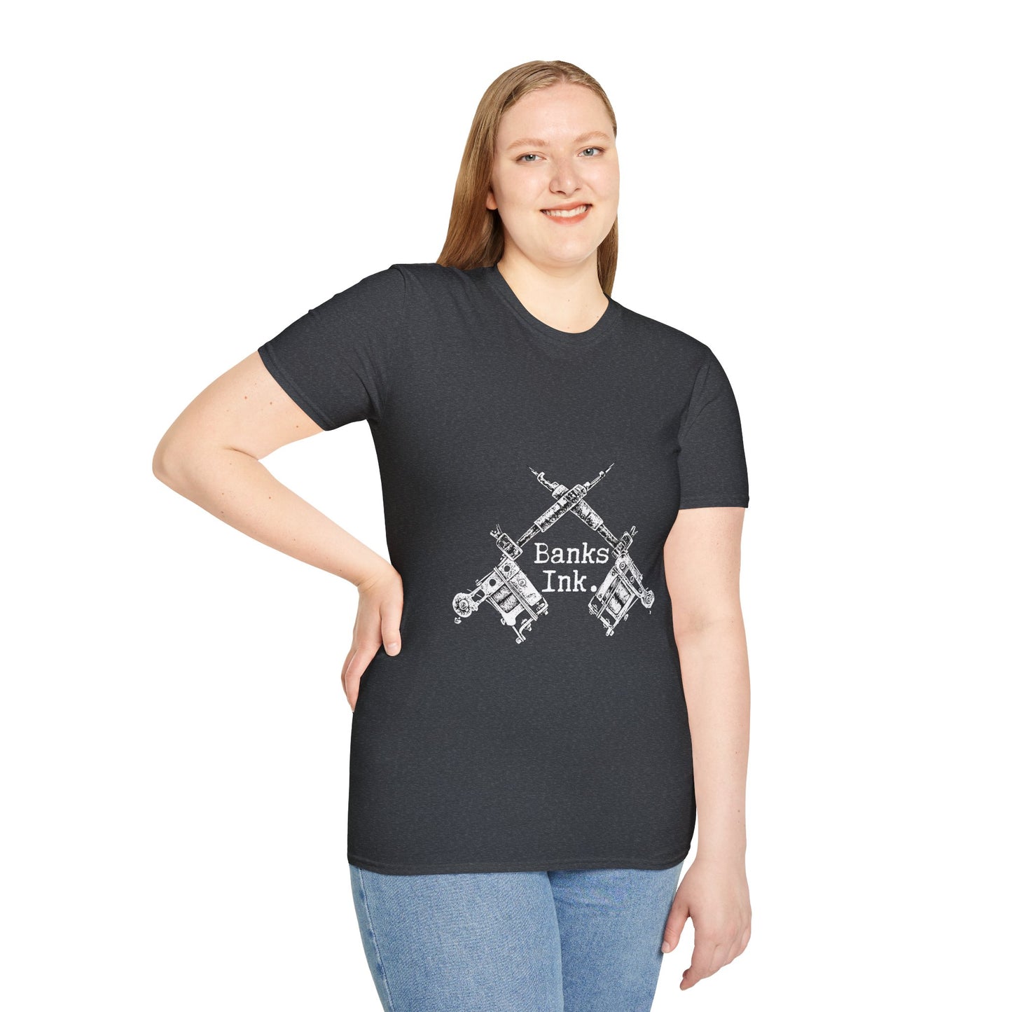Banks Ink. T-Shirt (White Logo)