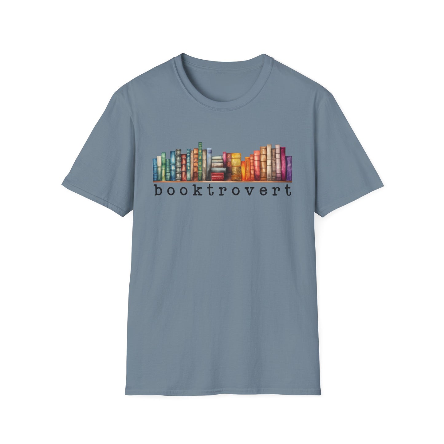 Rainbow Shelf Booktrovert T-Shirt