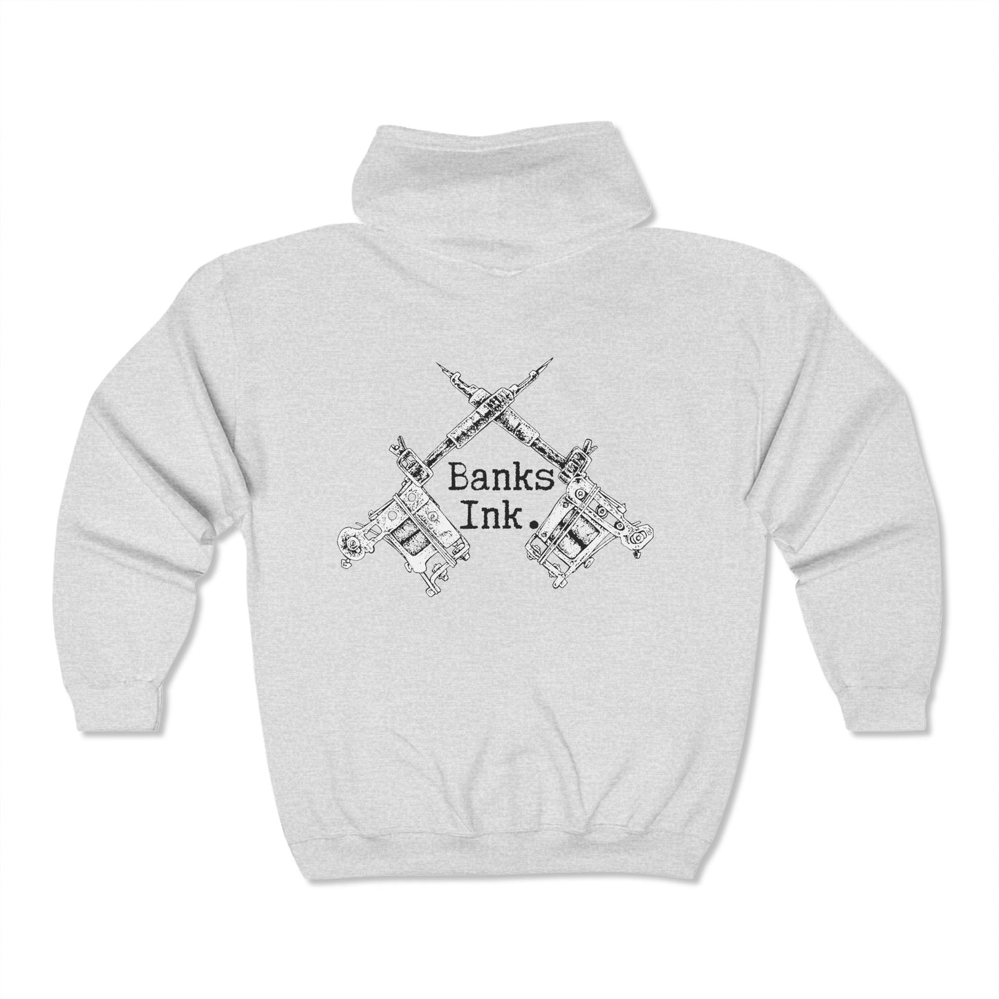 Banks Ink. Zip Hoodie