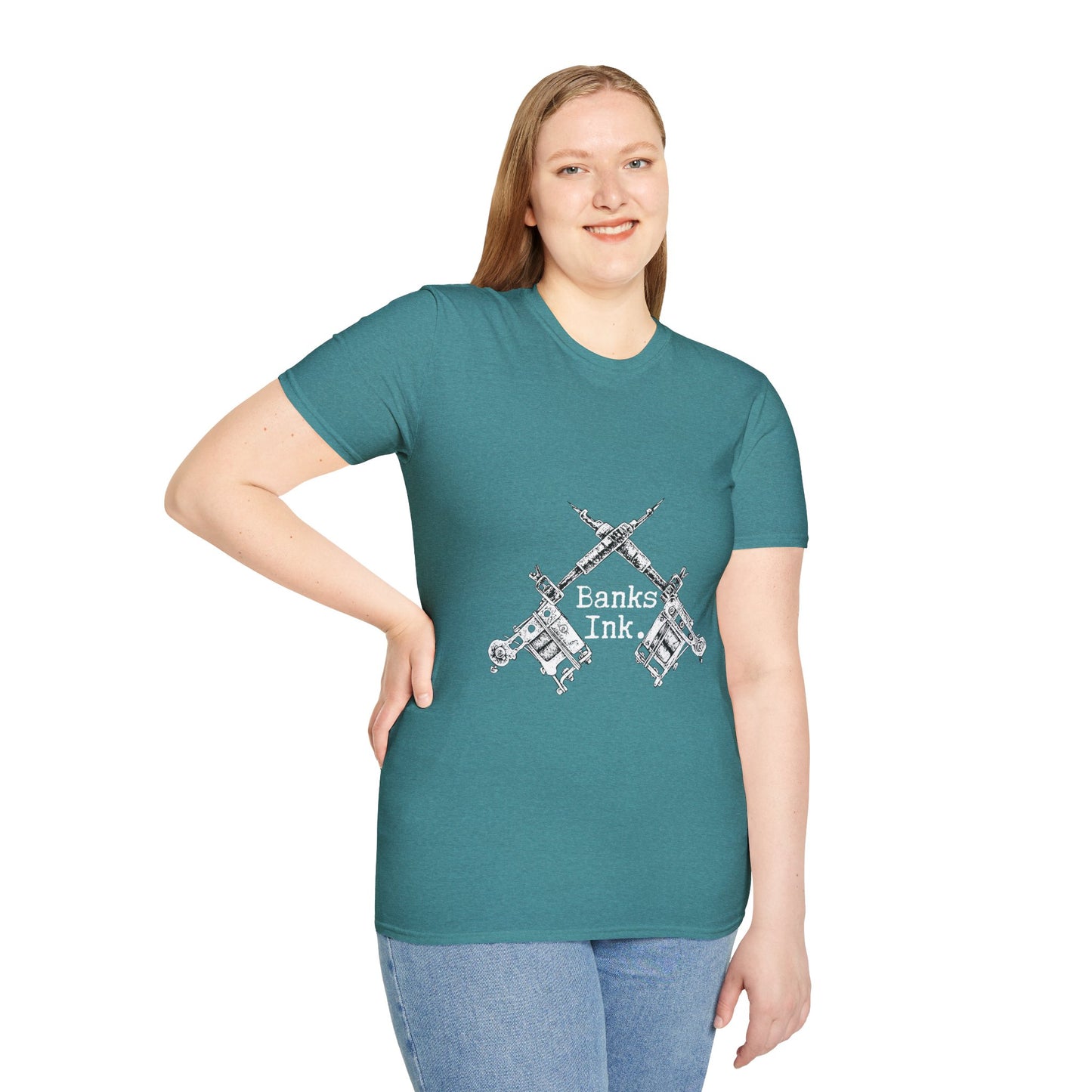 Banks Ink. T-Shirt (White Logo)