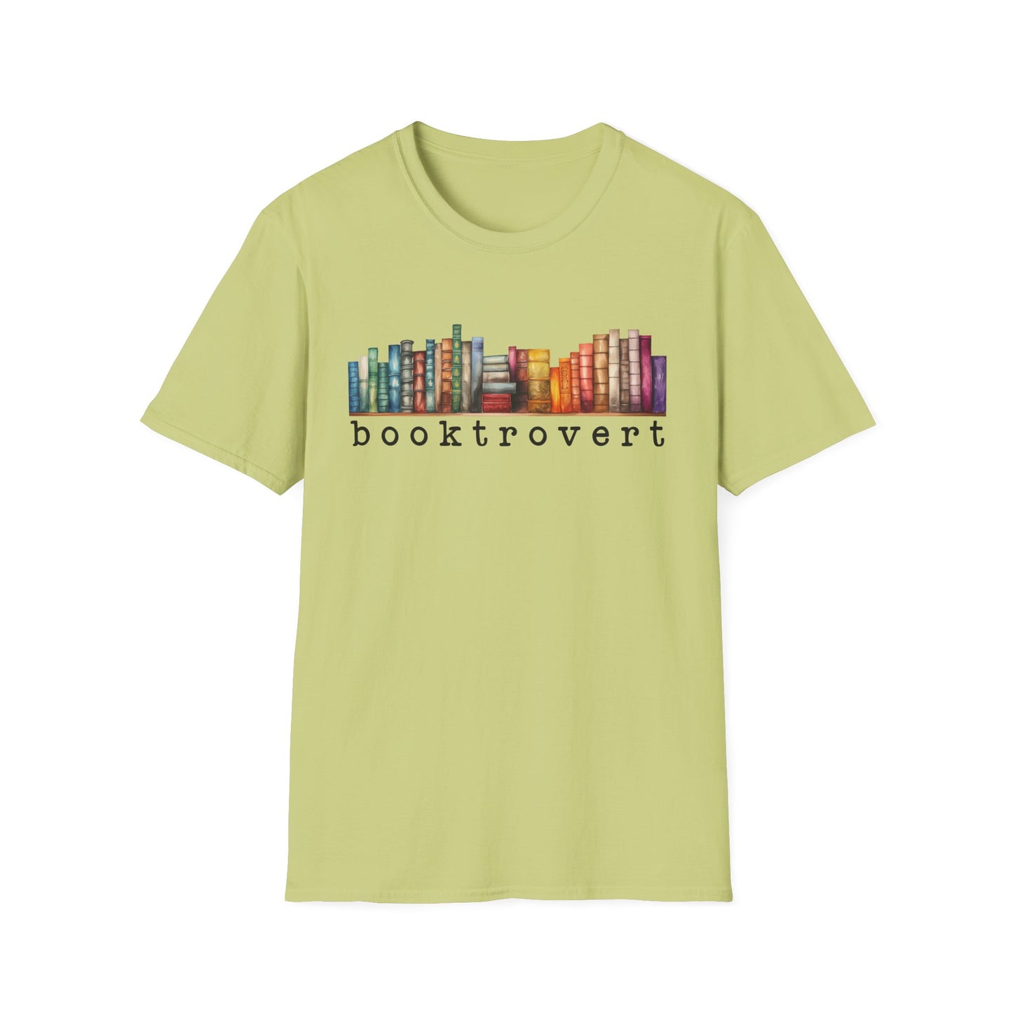 Rainbow Shelf Booktrovert T-Shirt