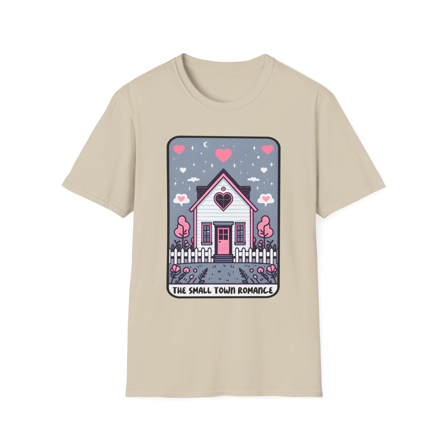 Small Town Romance Tarot Card T-Shirt