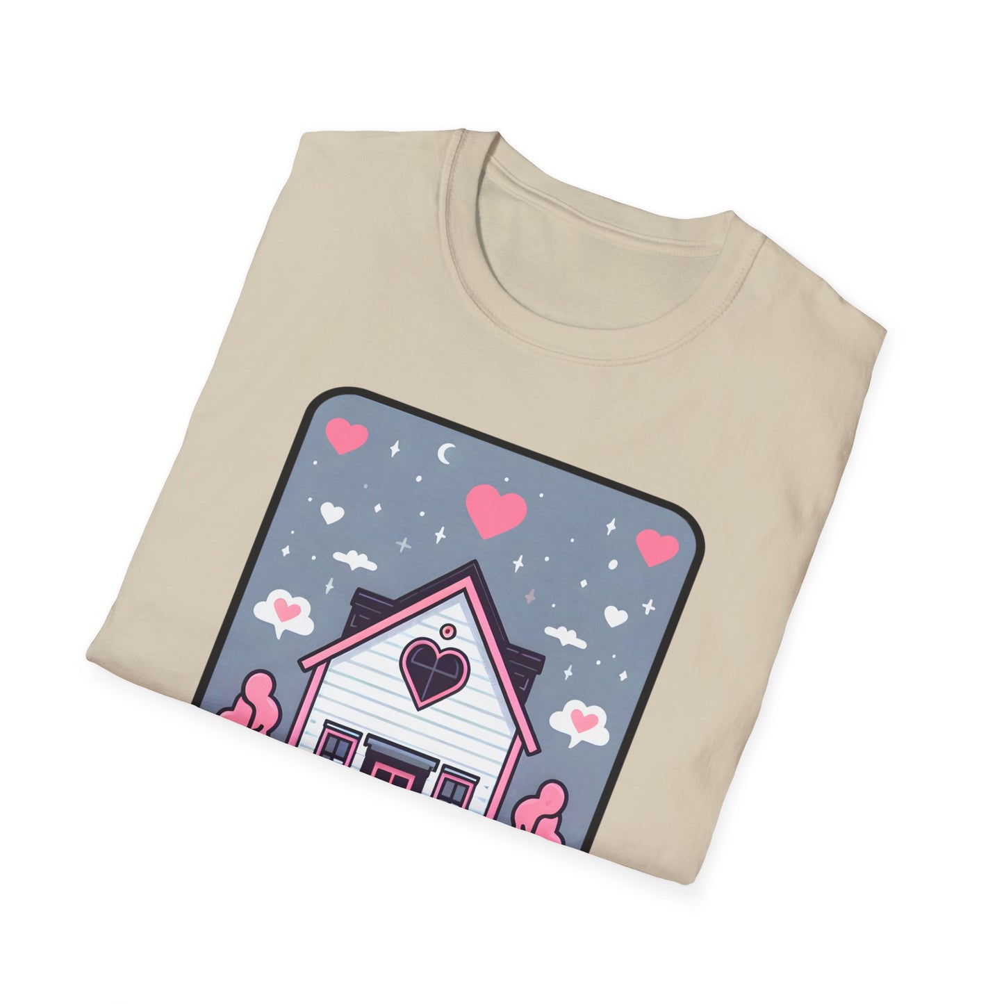 Small Town Romance Tarot Card T-Shirt
