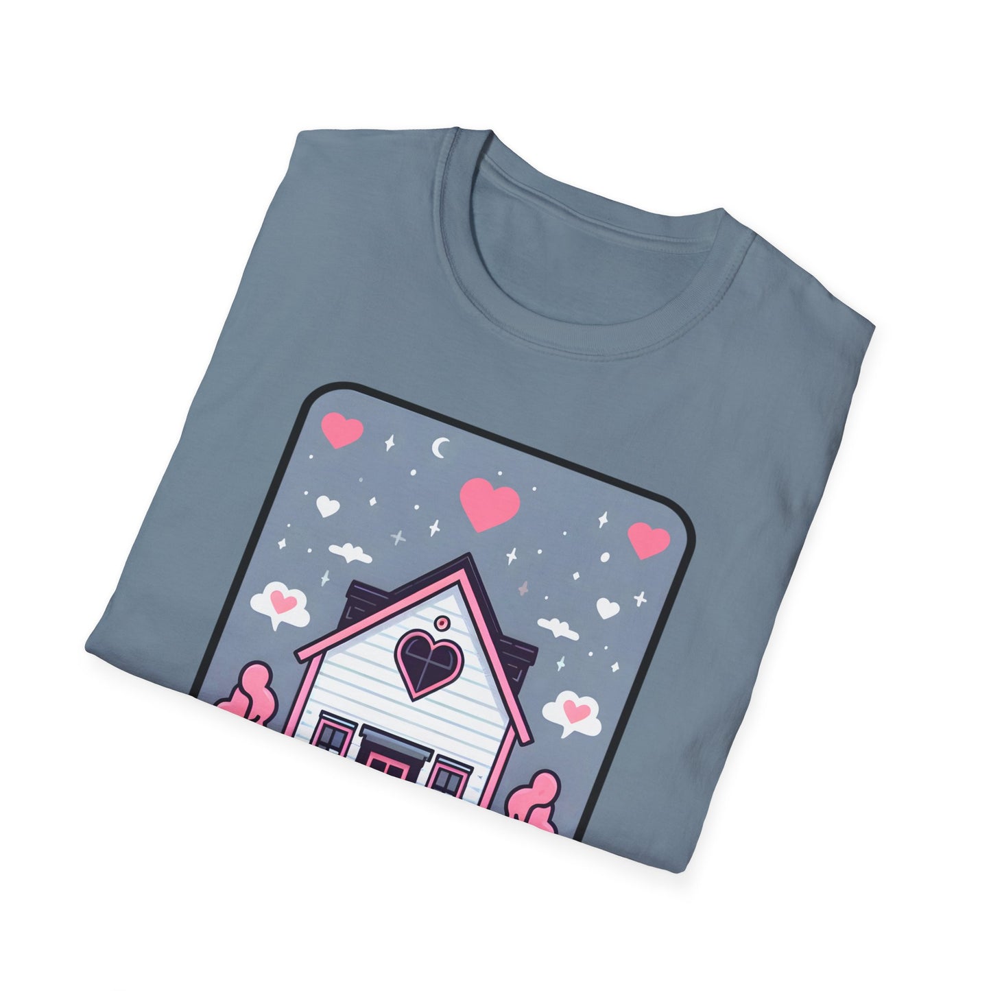 Small Town Romance Tarot Card T-Shirt