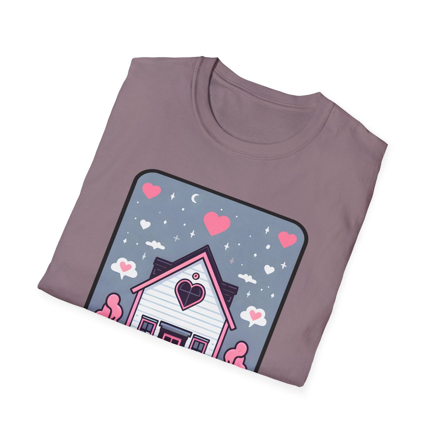 Small Town Romance Tarot Card T-Shirt