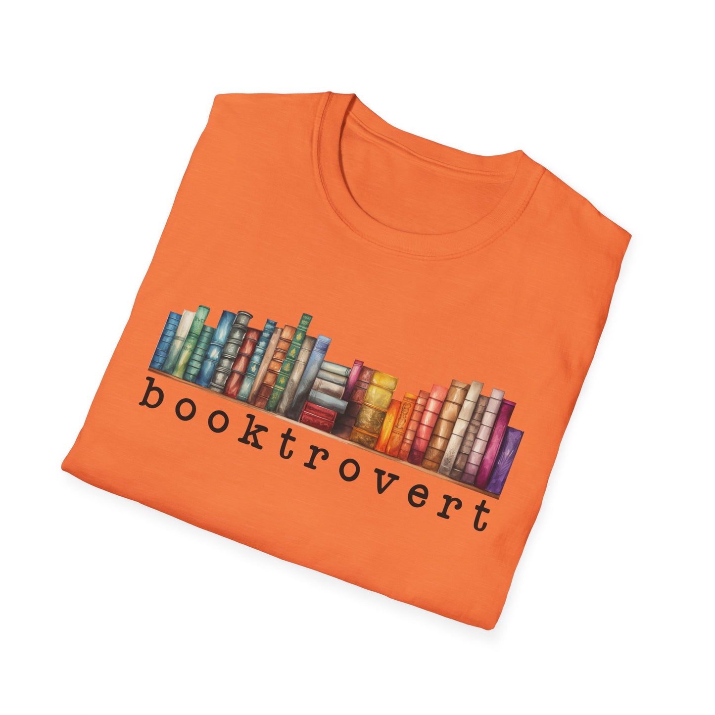 Rainbow Shelf Booktrovert T-Shirt