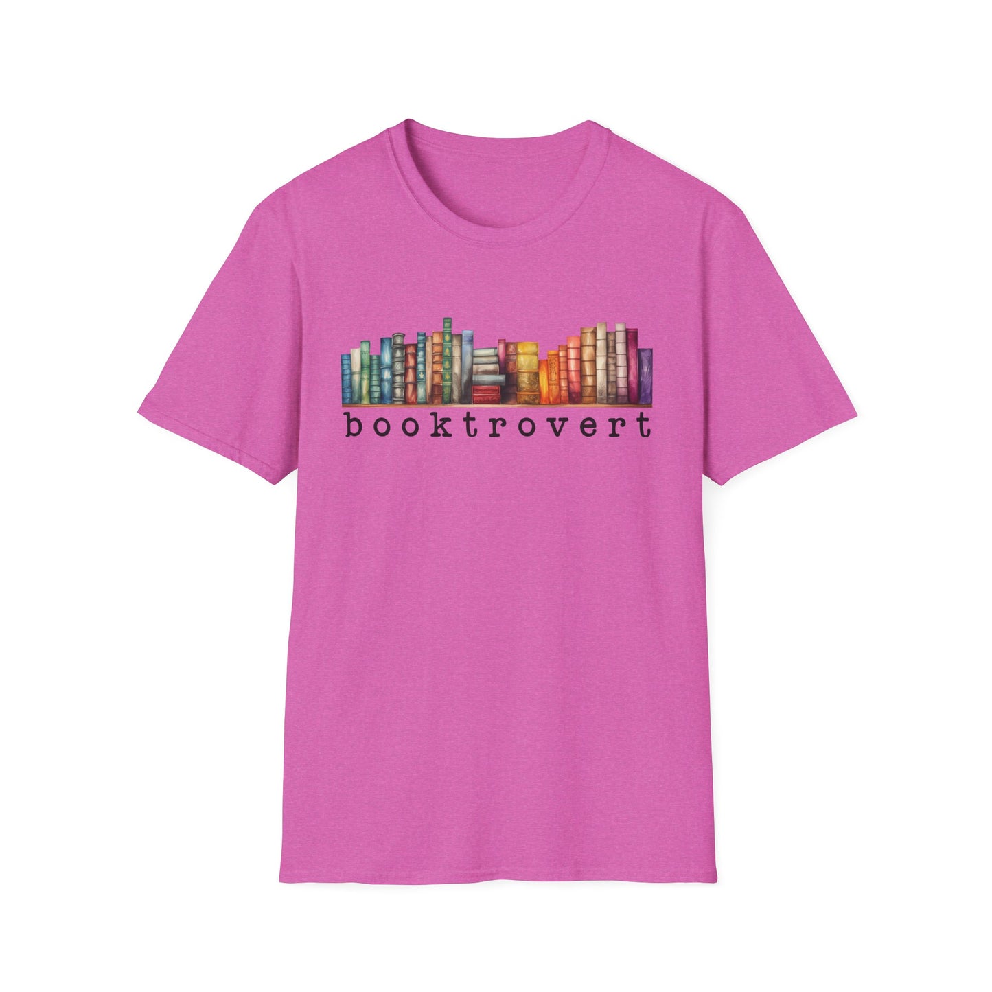 Rainbow Shelf Booktrovert T-Shirt