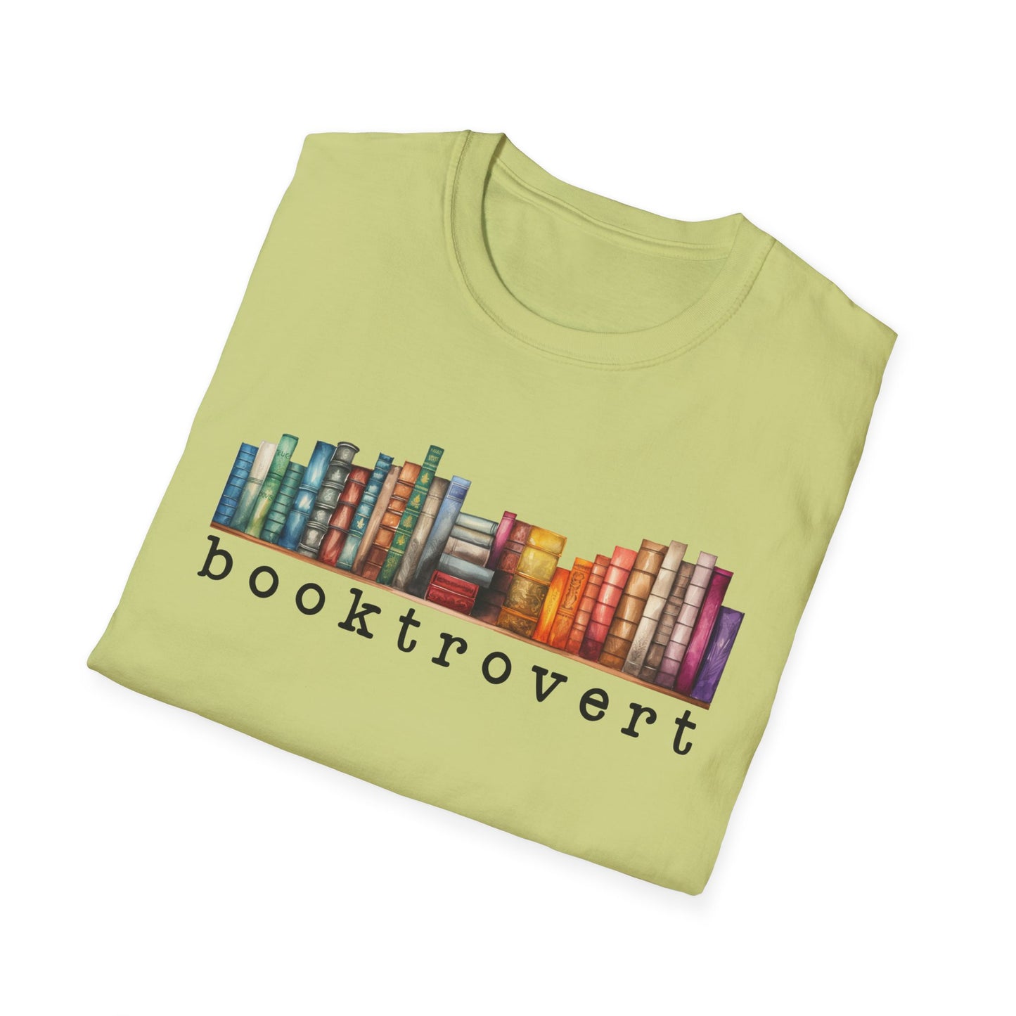 Rainbow Shelf Booktrovert T-Shirt