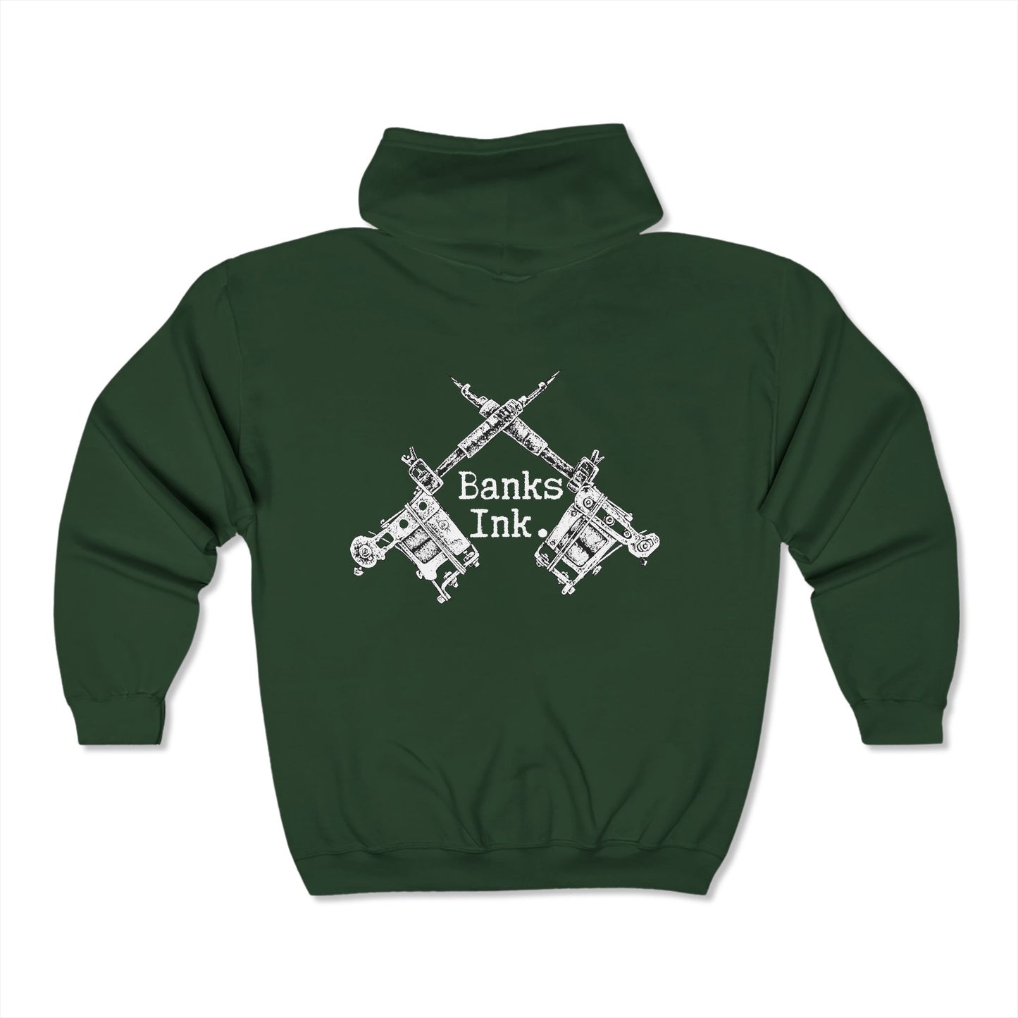 Banks Ink. Zip Hoodie