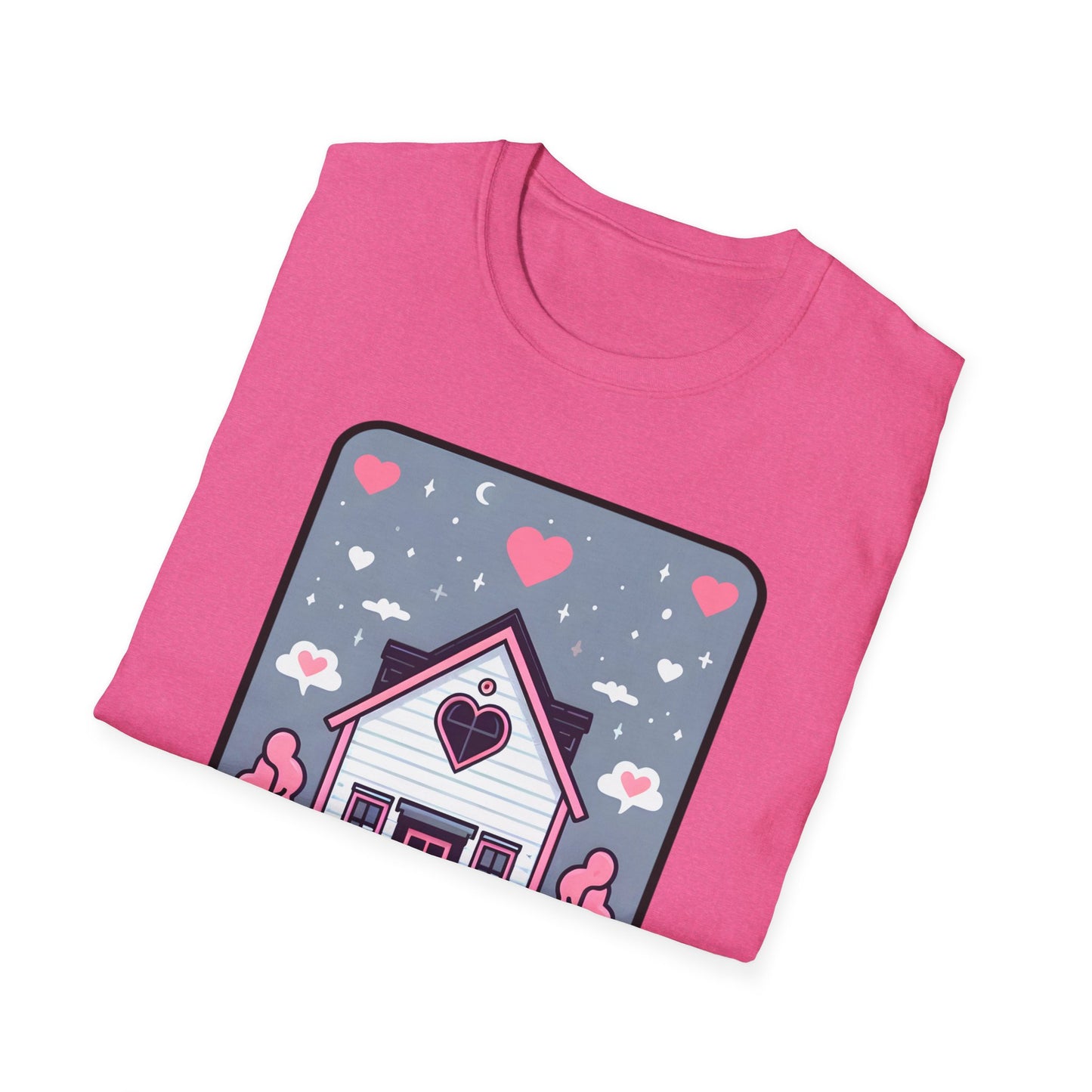 Small Town Romance Tarot Card T-Shirt