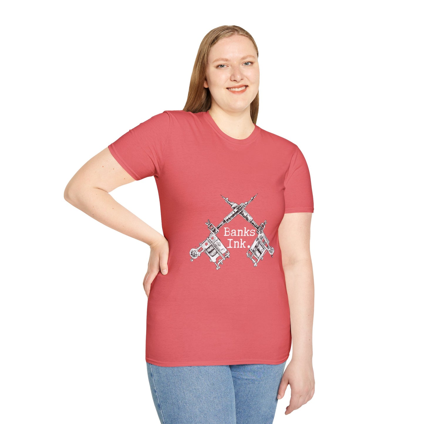 Banks Ink. T-Shirt (White Logo)