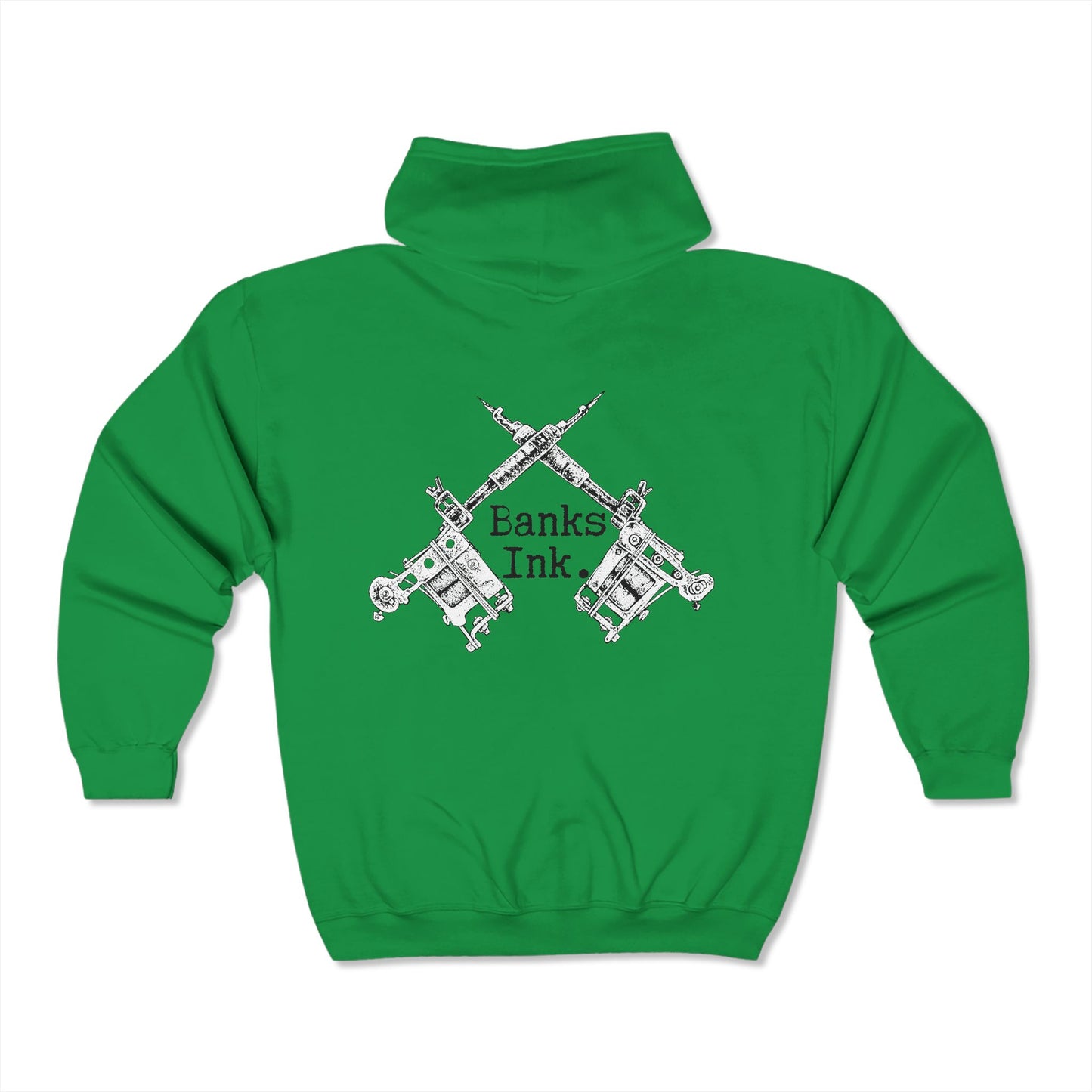 Banks Ink. Zip Hoodie