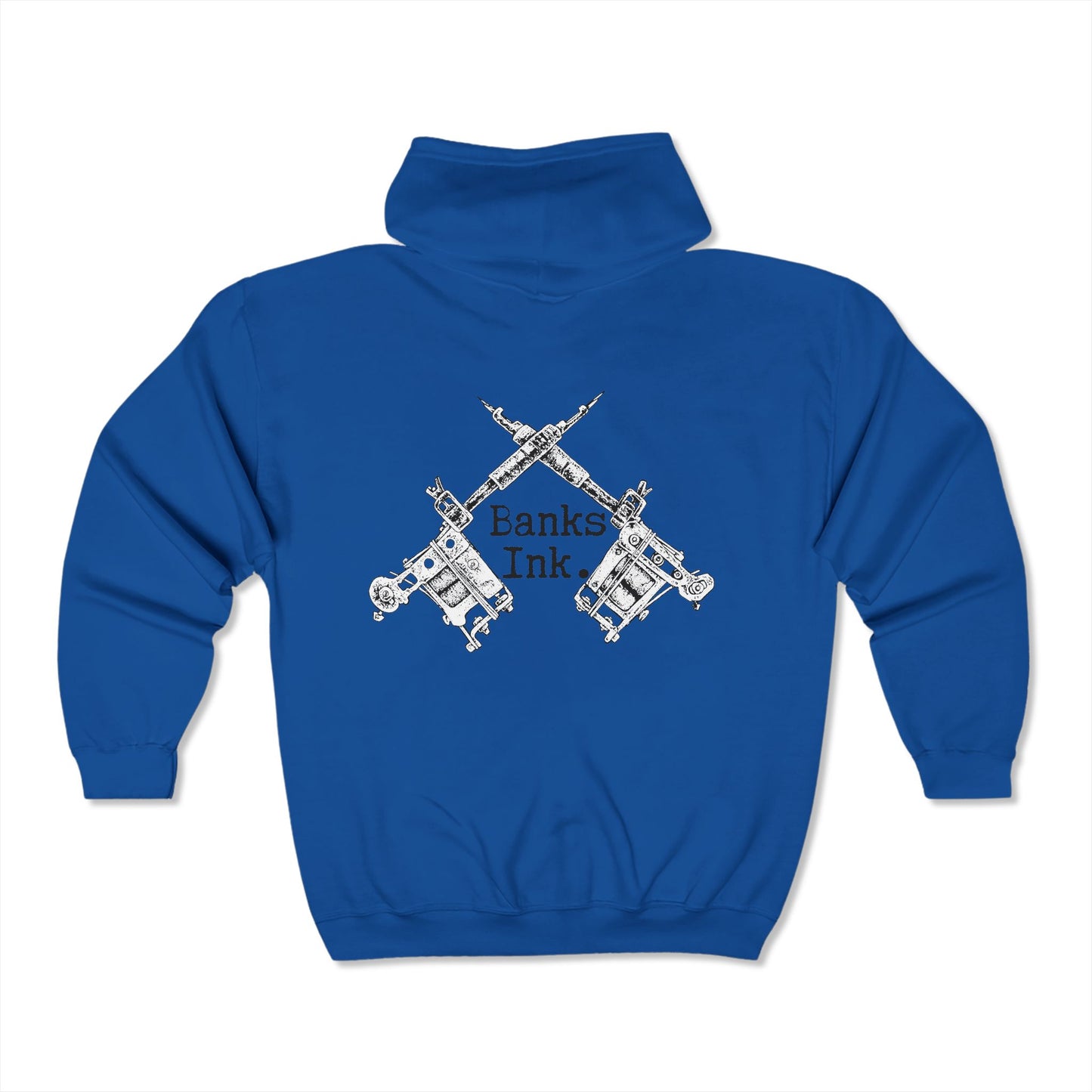 Banks Ink. Zip Hoodie