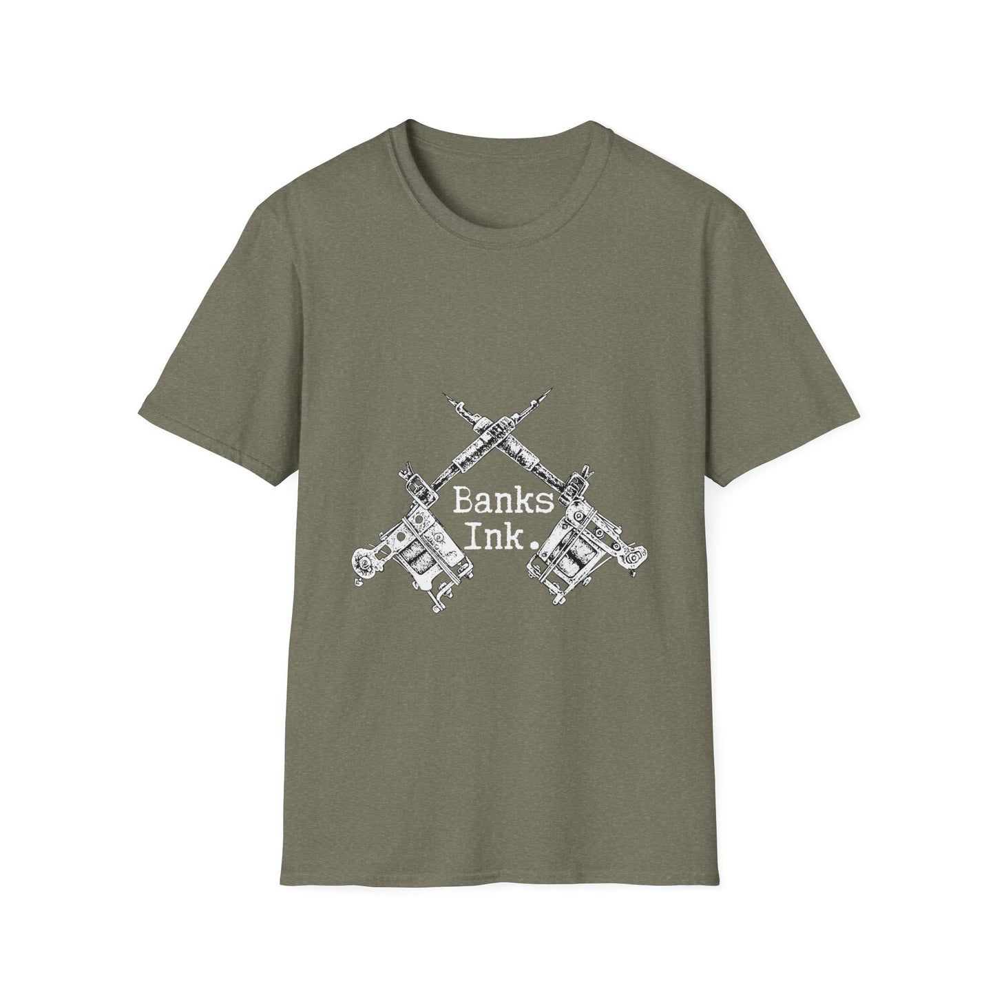 Banks Ink. T-Shirt (White Logo)