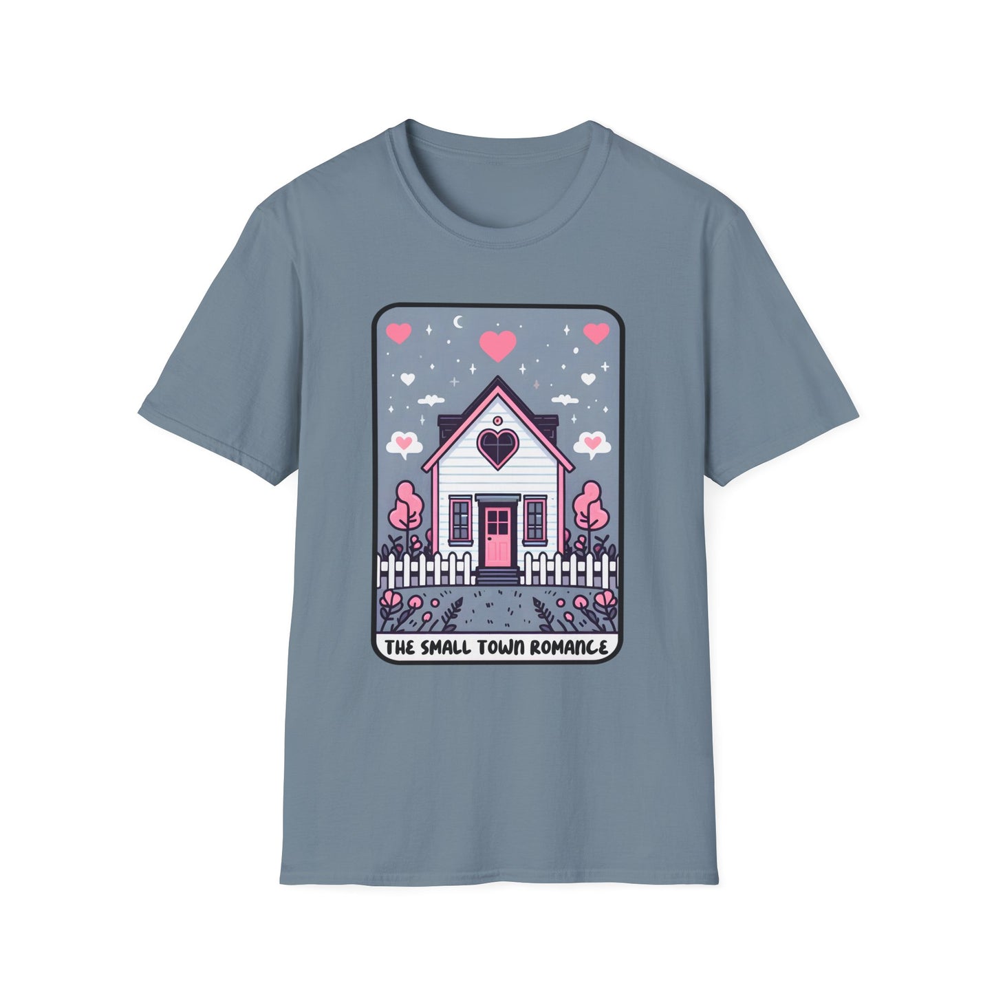 Small Town Romance Tarot Card T-Shirt