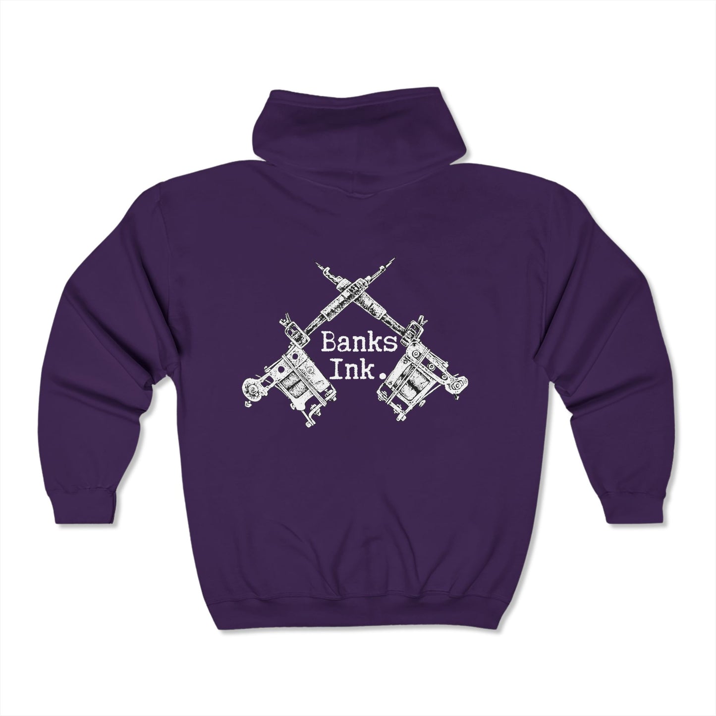 Banks Ink. Zip Hoodie