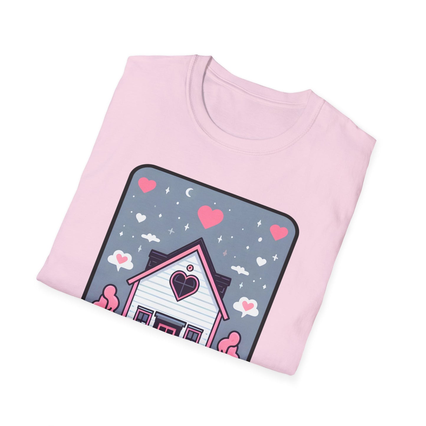 Small Town Romance Tarot Card T-Shirt