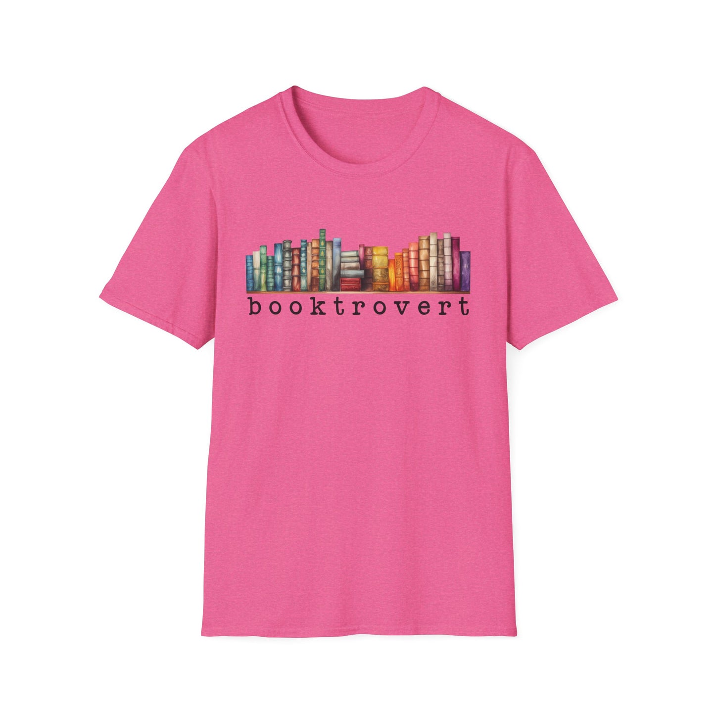 Rainbow Shelf Booktrovert T-Shirt