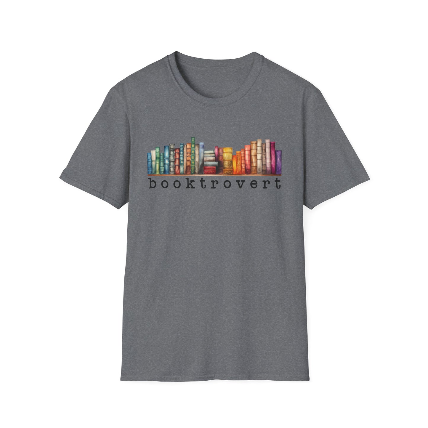 Rainbow Shelf Booktrovert T-Shirt