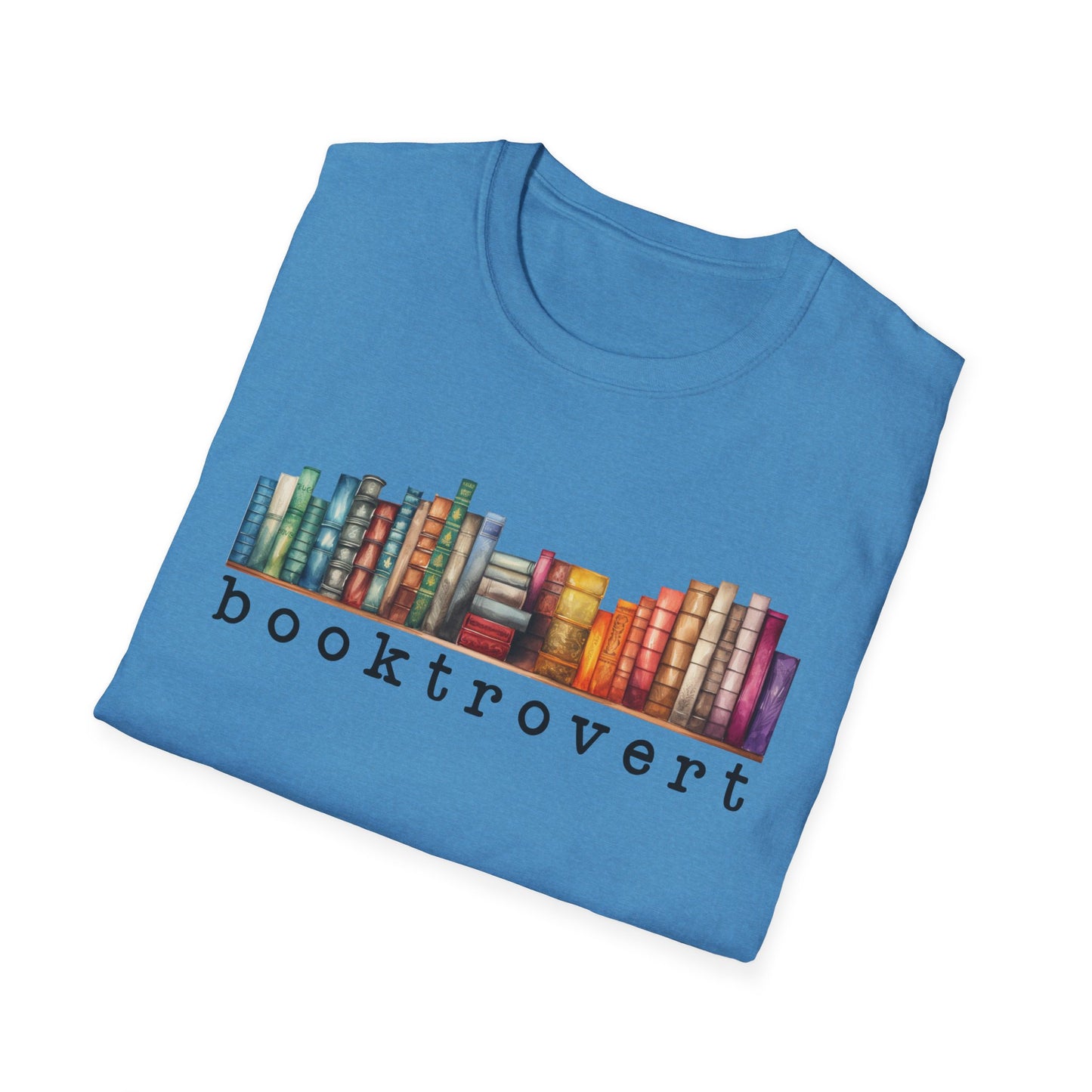 Rainbow Shelf Booktrovert T-Shirt