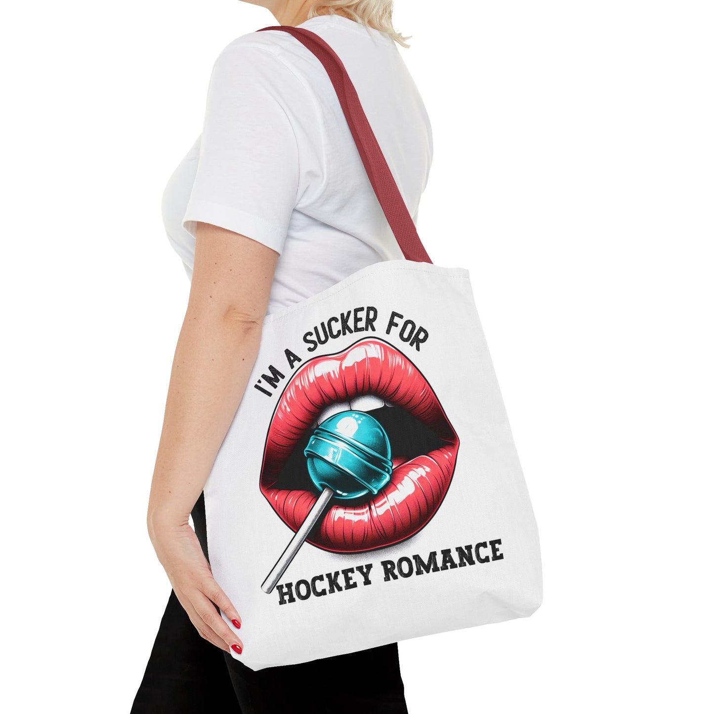 I'm A Sucker For Hockey Romance - Tote Bag