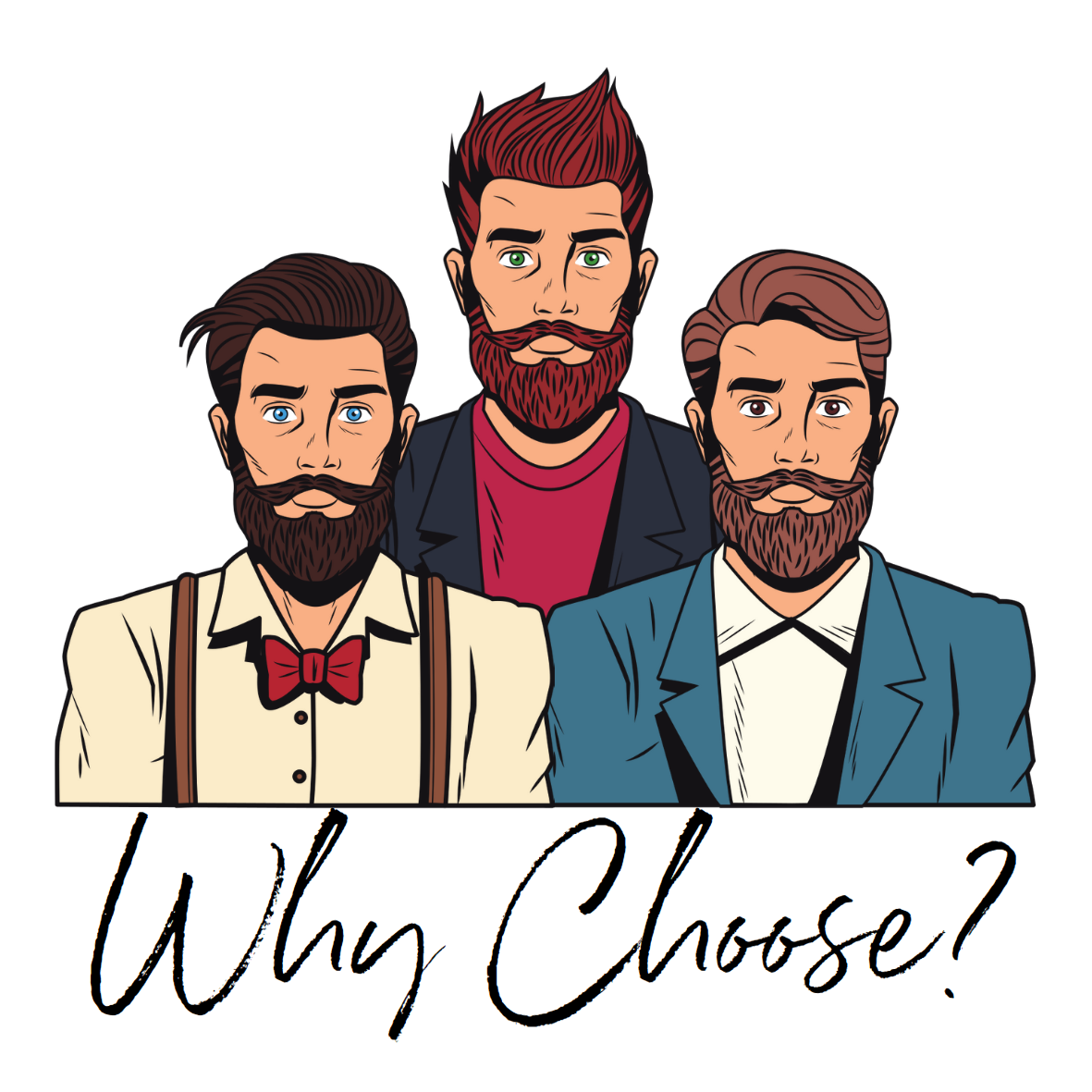 Why Choose? Sticker