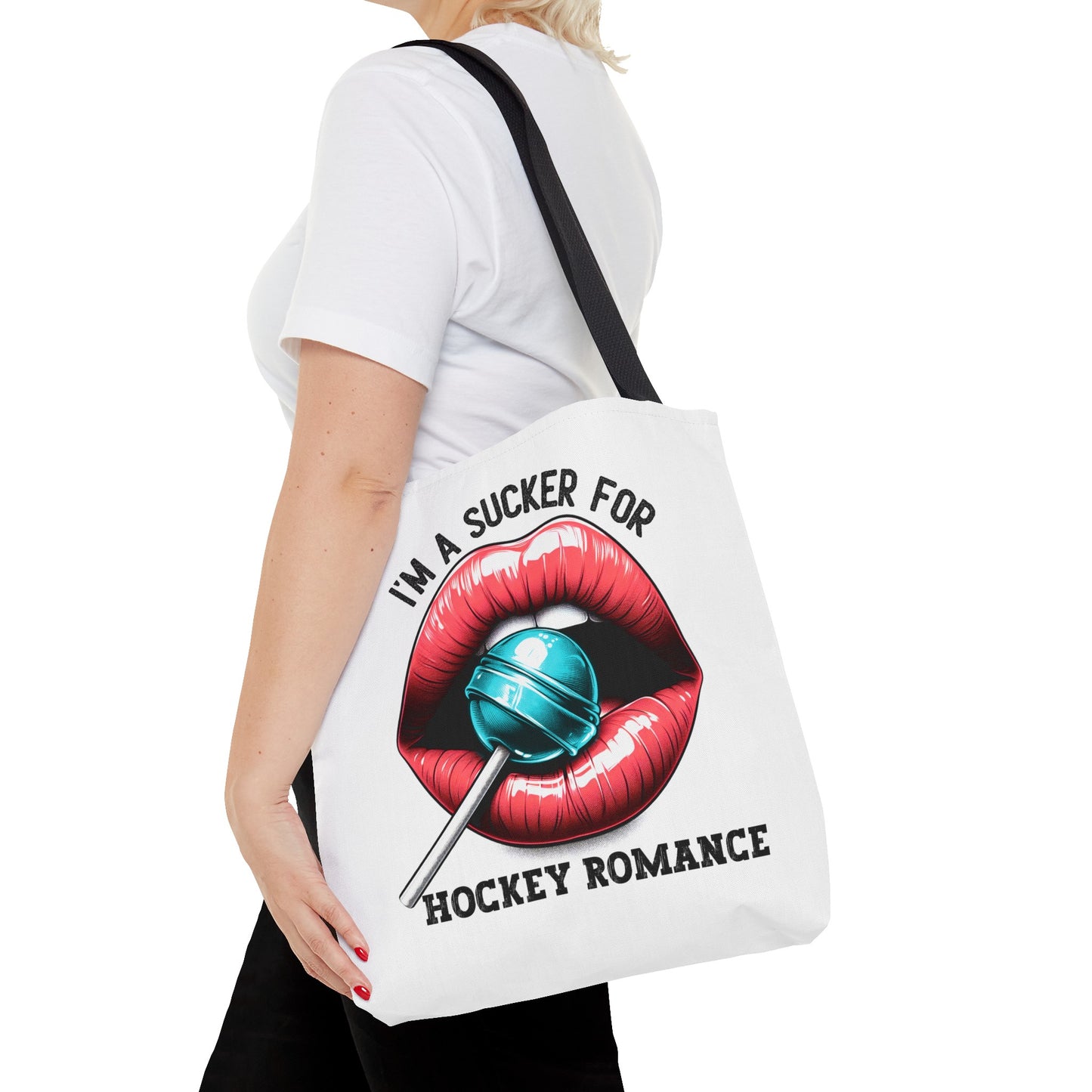 I'm A Sucker For Hockey Romance - Tote Bag