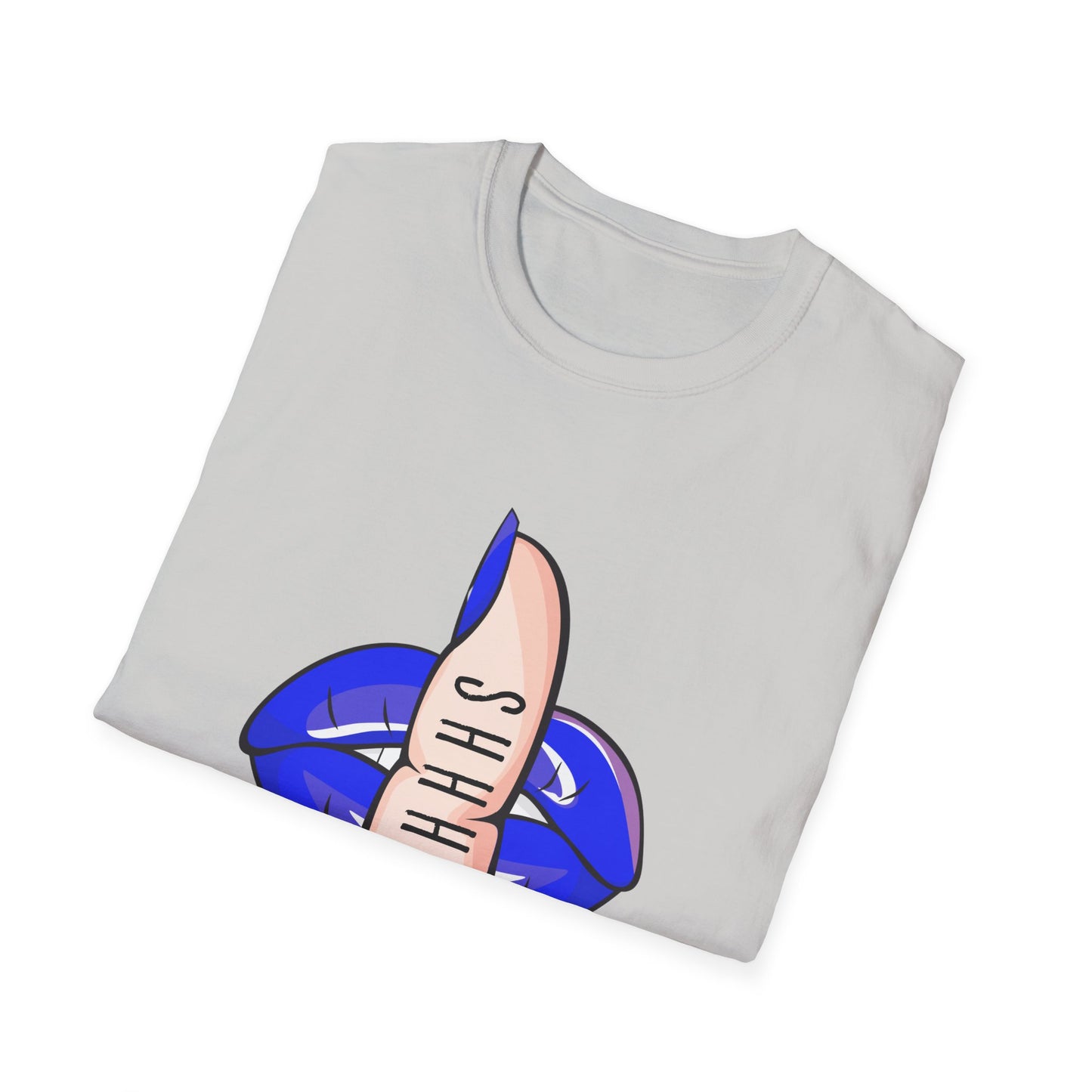 Shhhhh...I'm Reading Smut T-Shirt (Blue)