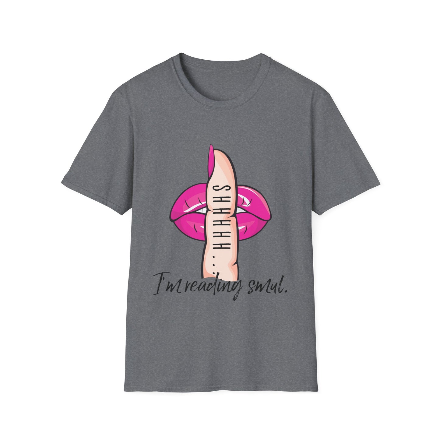 Shhhhh...I'm Reading Smut T-Shirt (Pink)