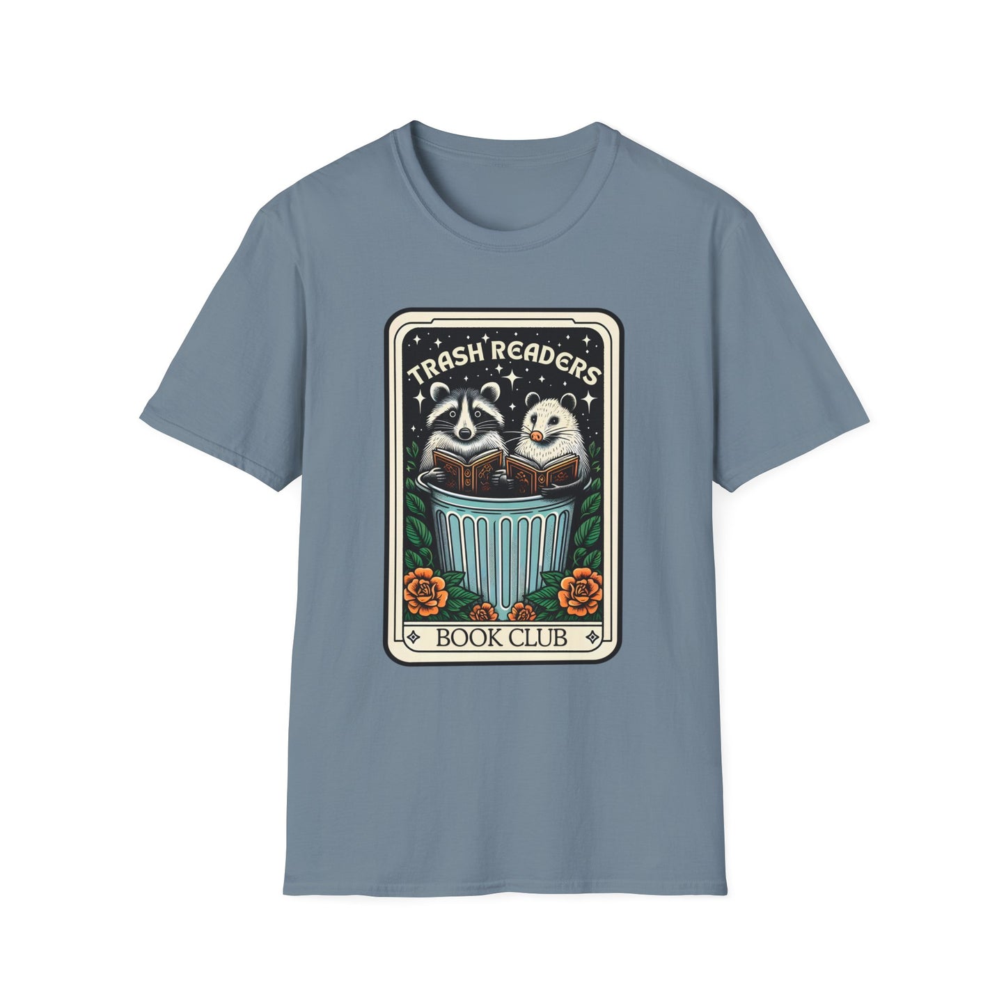 Trash Readers Book Club Tarot Card T-Shirt